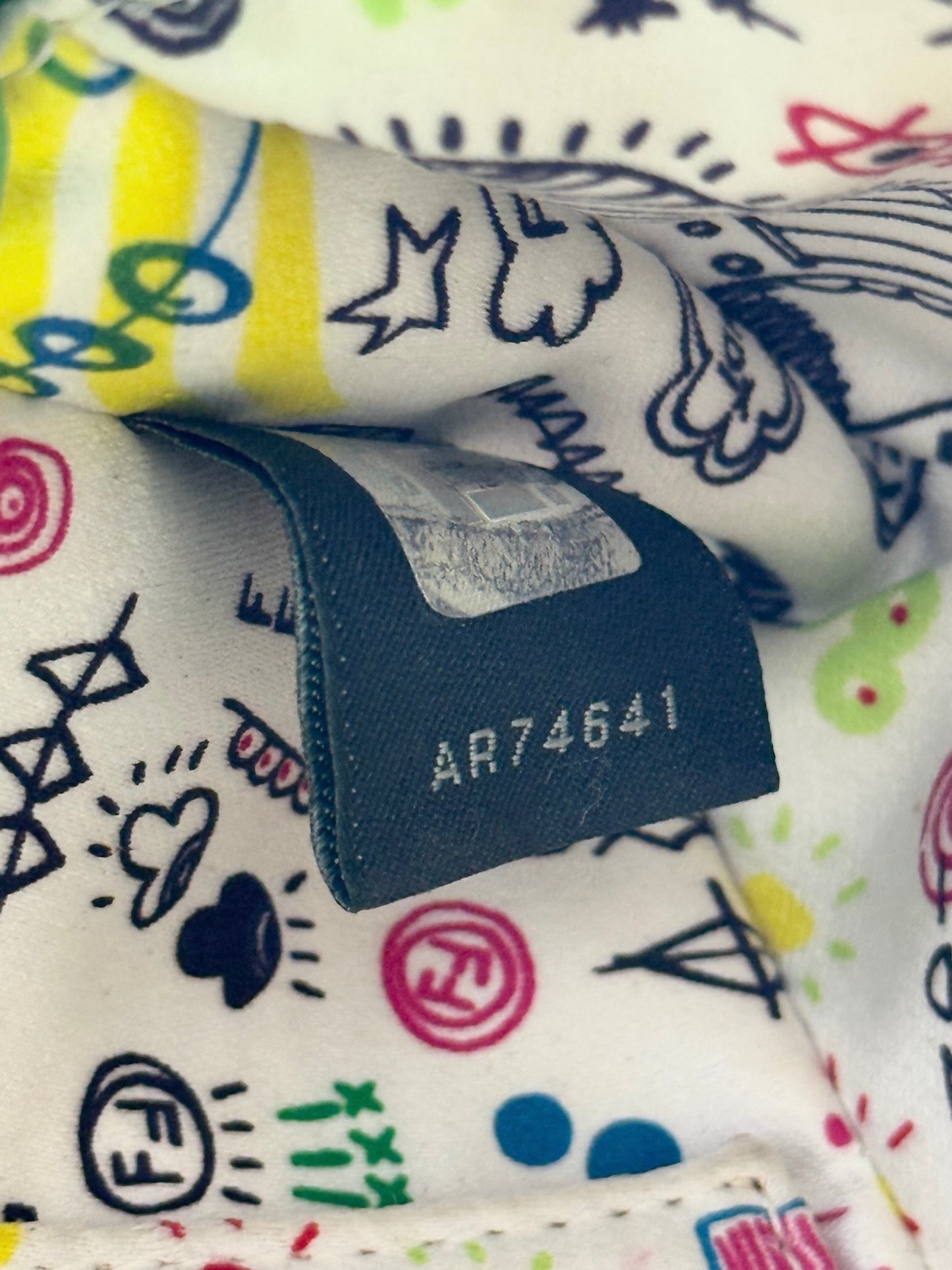 Fendi Vintage Green Nappa Embossed Logo Leather Shoulder Mini Baguette Shoulder Bag