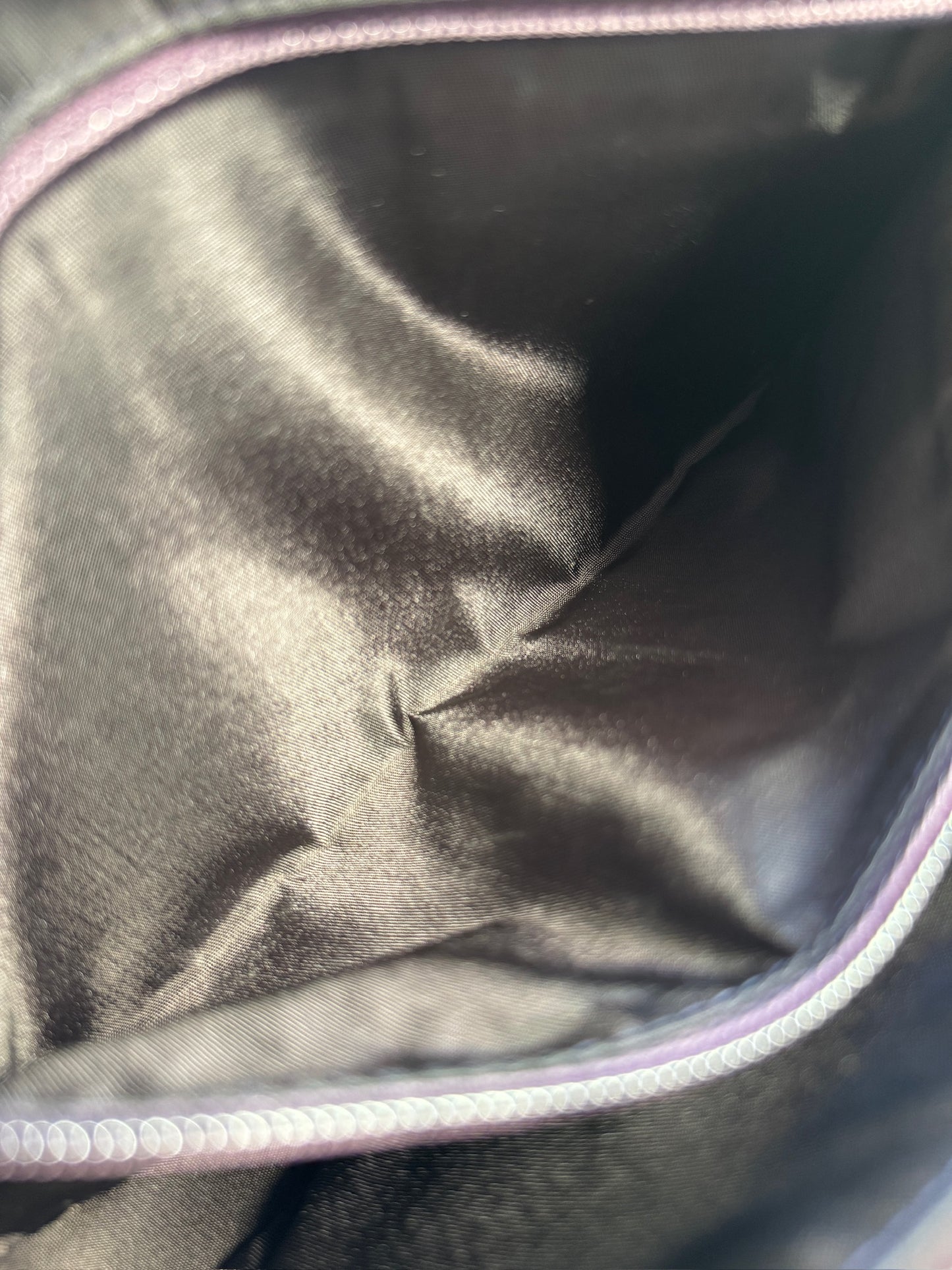 Dior Vintage 2000 Dark Purple Eggplant Suede Malice Shoulder Pochette Bag