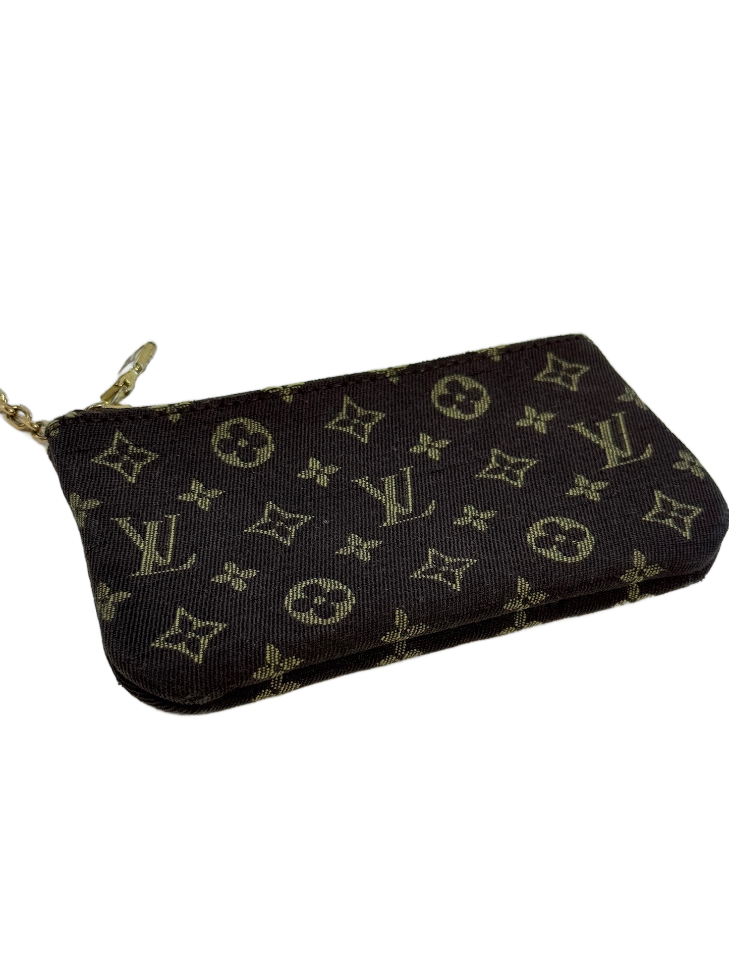 Louis Vuitton Vintage 2007 Mini Lin Monogram Key Cles Chain Pouch