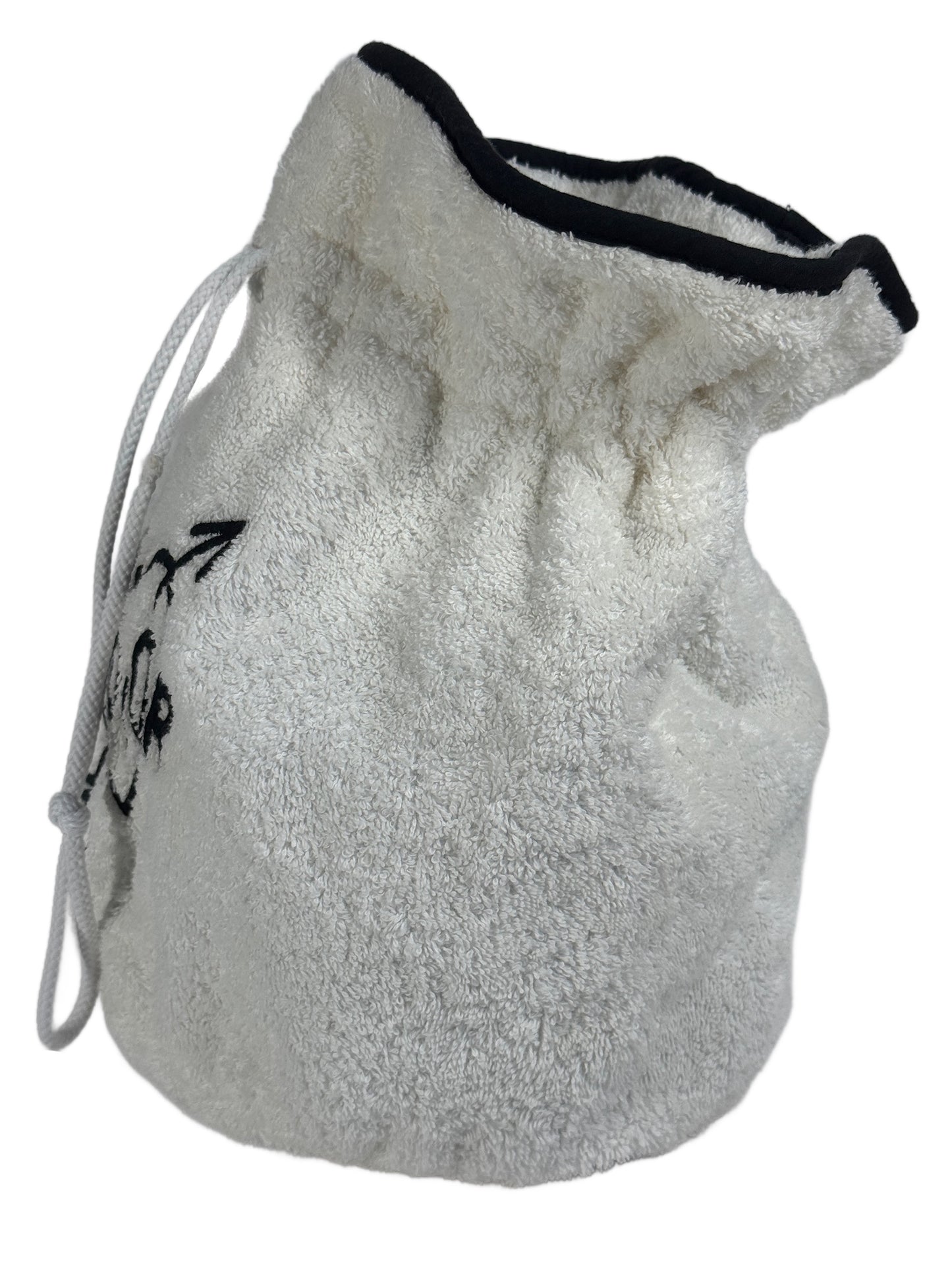 Dior Vintage 00s I <3 Dior Terrycloth Drawstring Bucket Bag