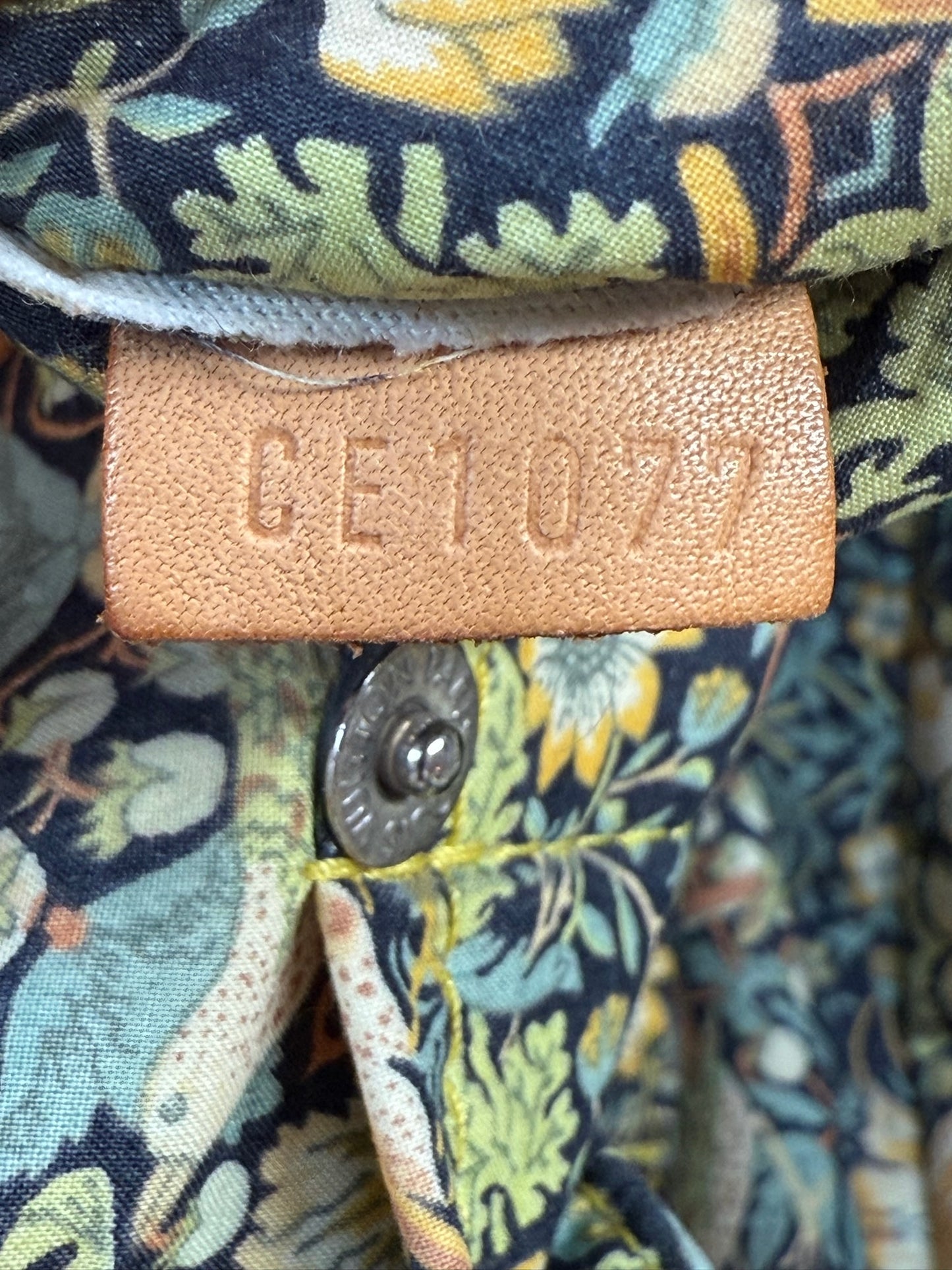 Louis Vuitton Vintage 2007 Blue Denim Monogram Patchwork Bowly Bag