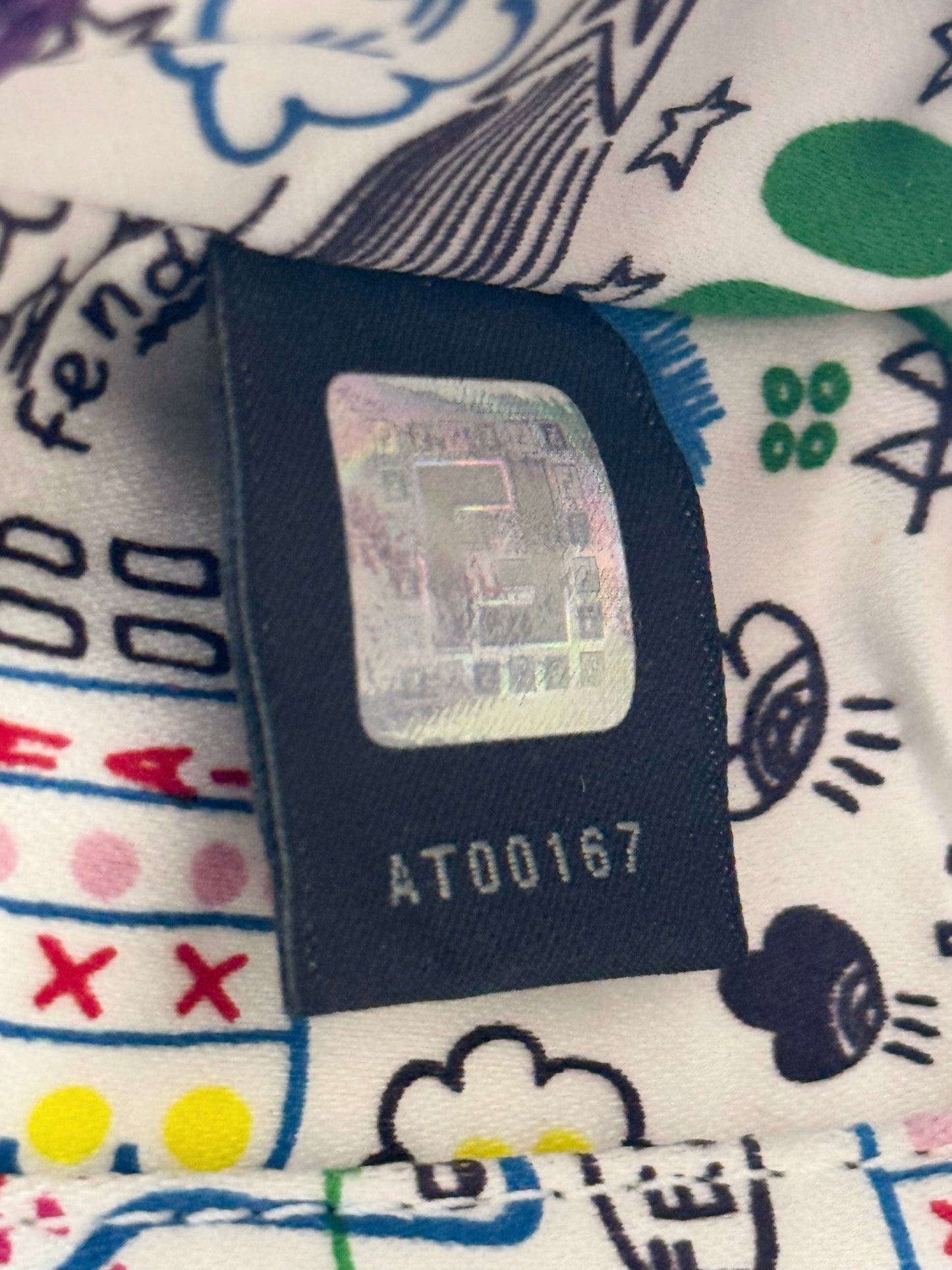 Fendi Vintage Purple Nappa Embossed Logo Leather Shoulder Mini Baguette Shoulder Bag