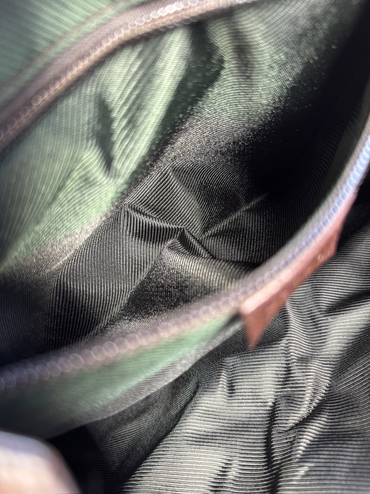 Gucci Vintage Brown GG Monogram Canvas Backpack