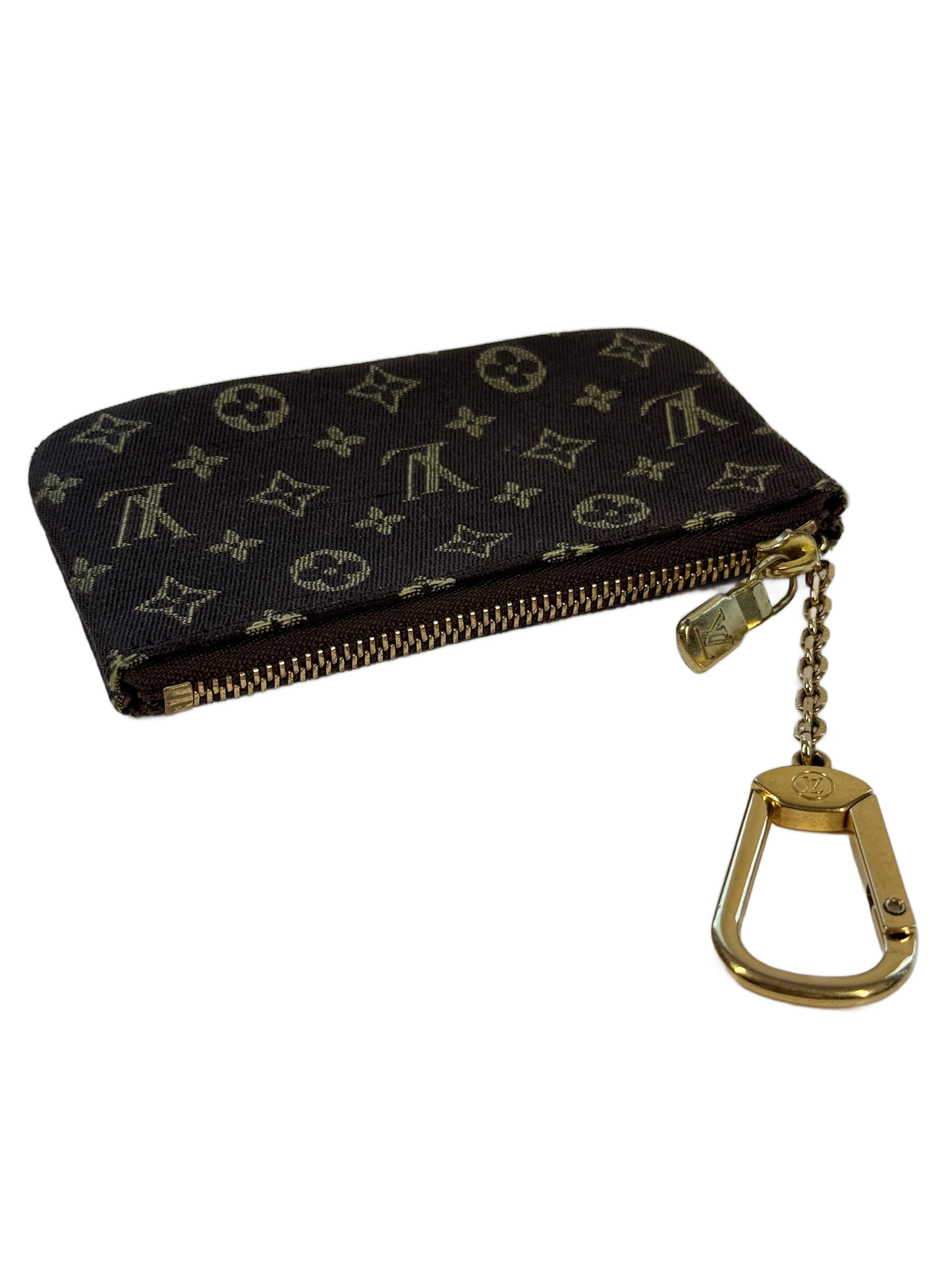 Louis Vuitton Vintage 2007 Mini Lin Monogram Key Cles Chain Pouch
