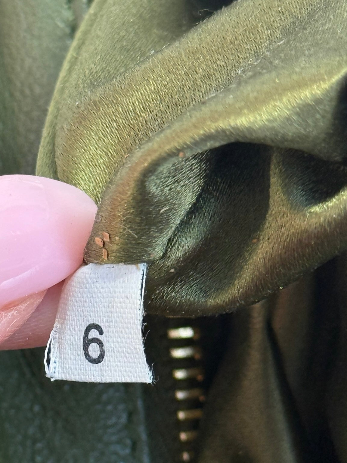 Prada Vintage Light Brown Nylon Green Python Snakeskin Chain Tassel Shoulder Pochette Bag