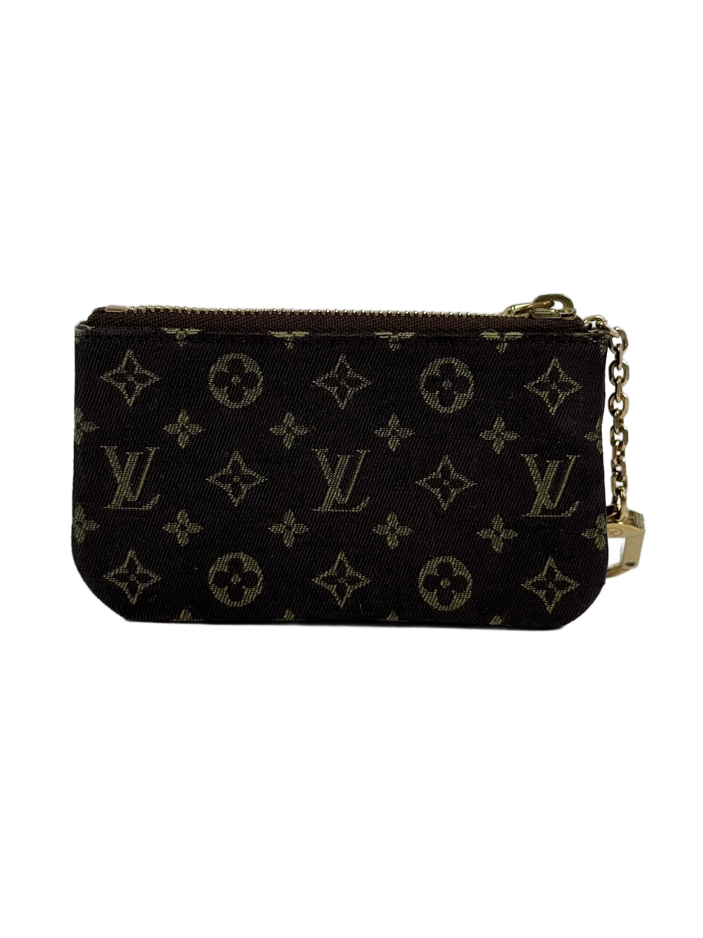Louis Vuitton Vintage 2007 Mini Lin Monogram Key Cles Chain Pouch