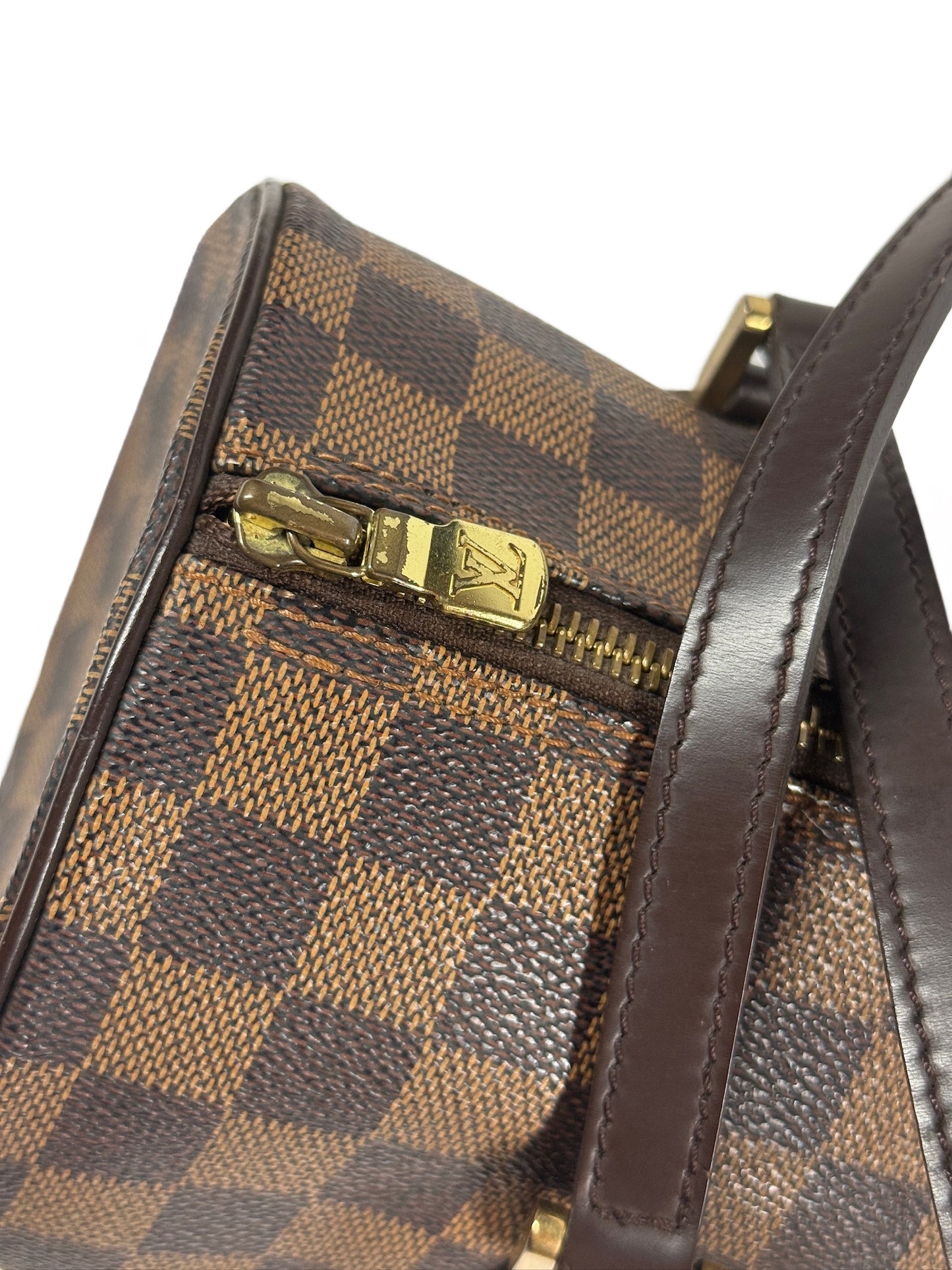 Louis Vuitton Vintage 2004 Damier Ebene Papillon 30 Bag
