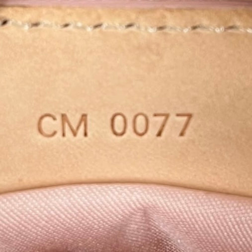 Dior Vintage 2007 Beige Diorissimo Monogram Romantique Pink Heart Mini Barrel Pochette Bag