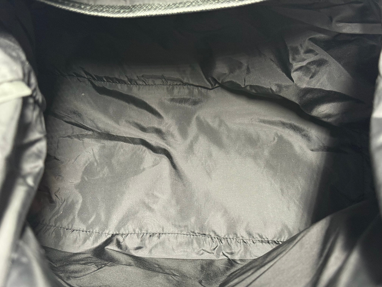 Prada Vintage Black & Green Nylon Leopard Print Tessuto Shoulder Tote Bag