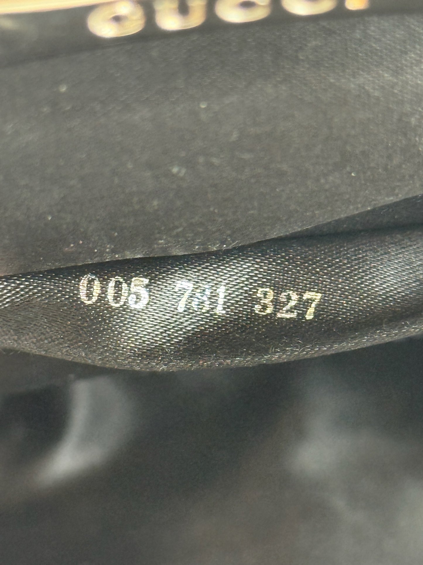 Gucci Vintage Tom Ford Era Black Satin Mini Metal Top Handle Kelly Style Evening Clutch Bag