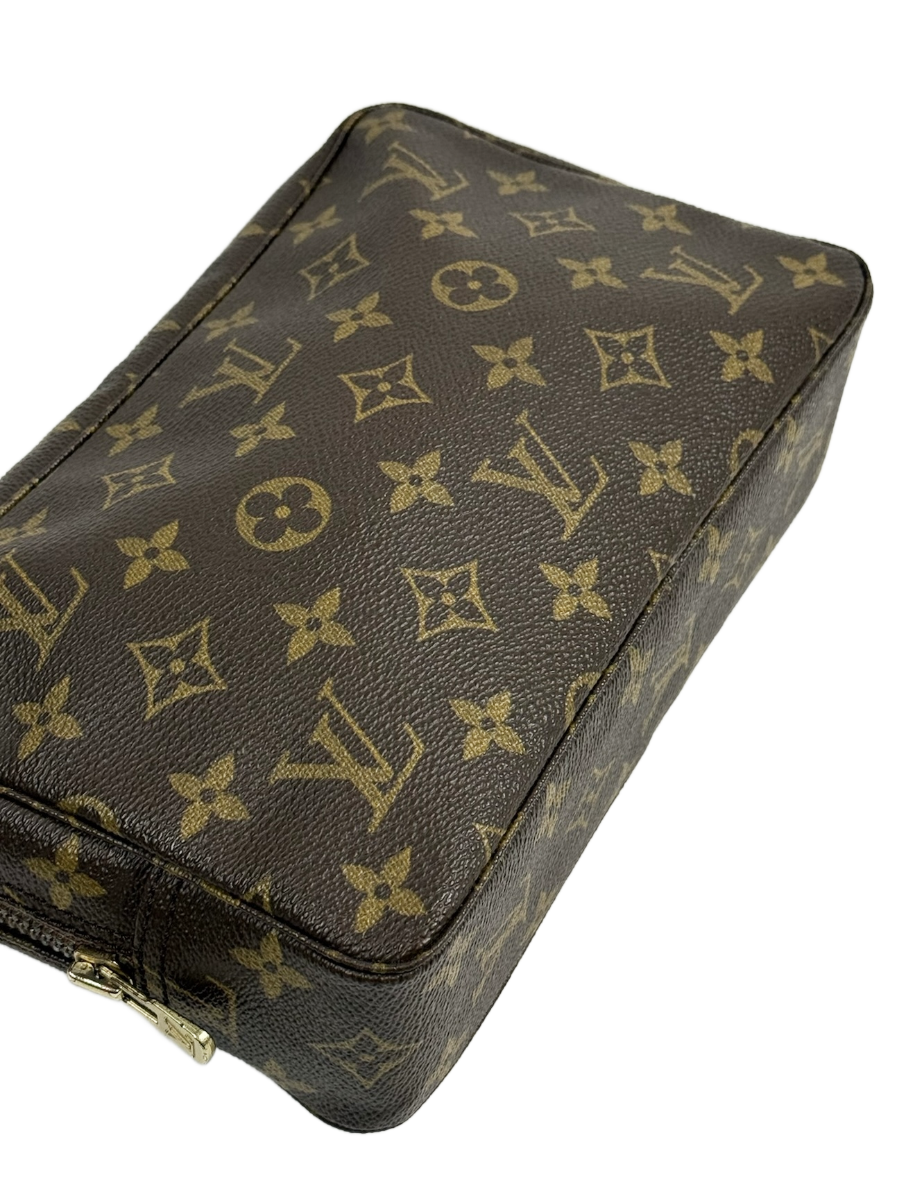 Louis Vuitton Vintage Monogram Trousse 23 Toiletry Pouch Cosmetic Bag