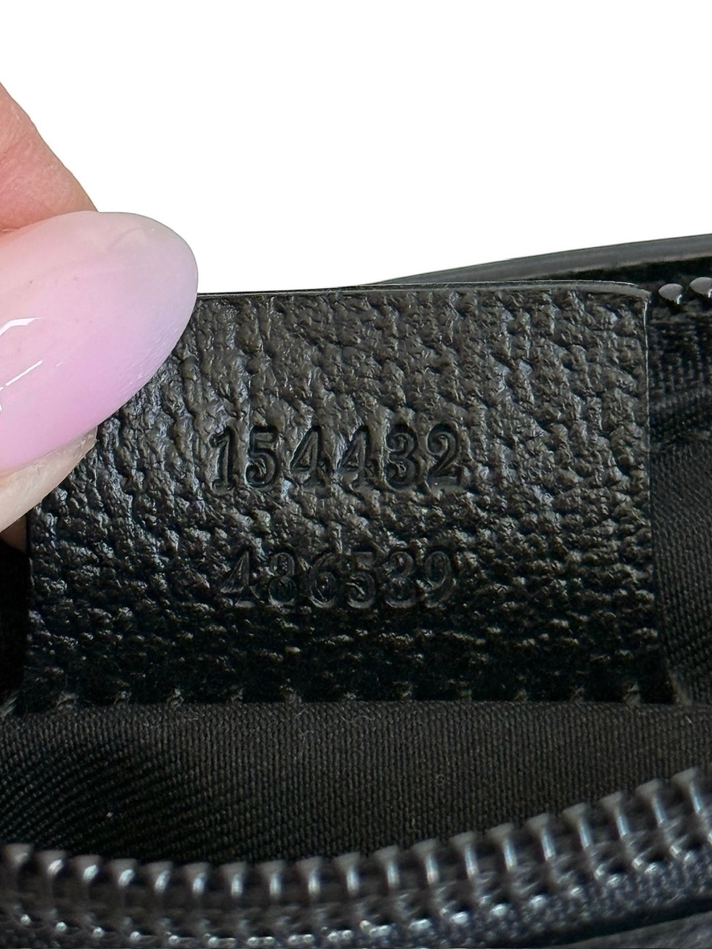 Gucci Vintage Black GG Monogram Mini Charmy Shoulder Pochette Bag 