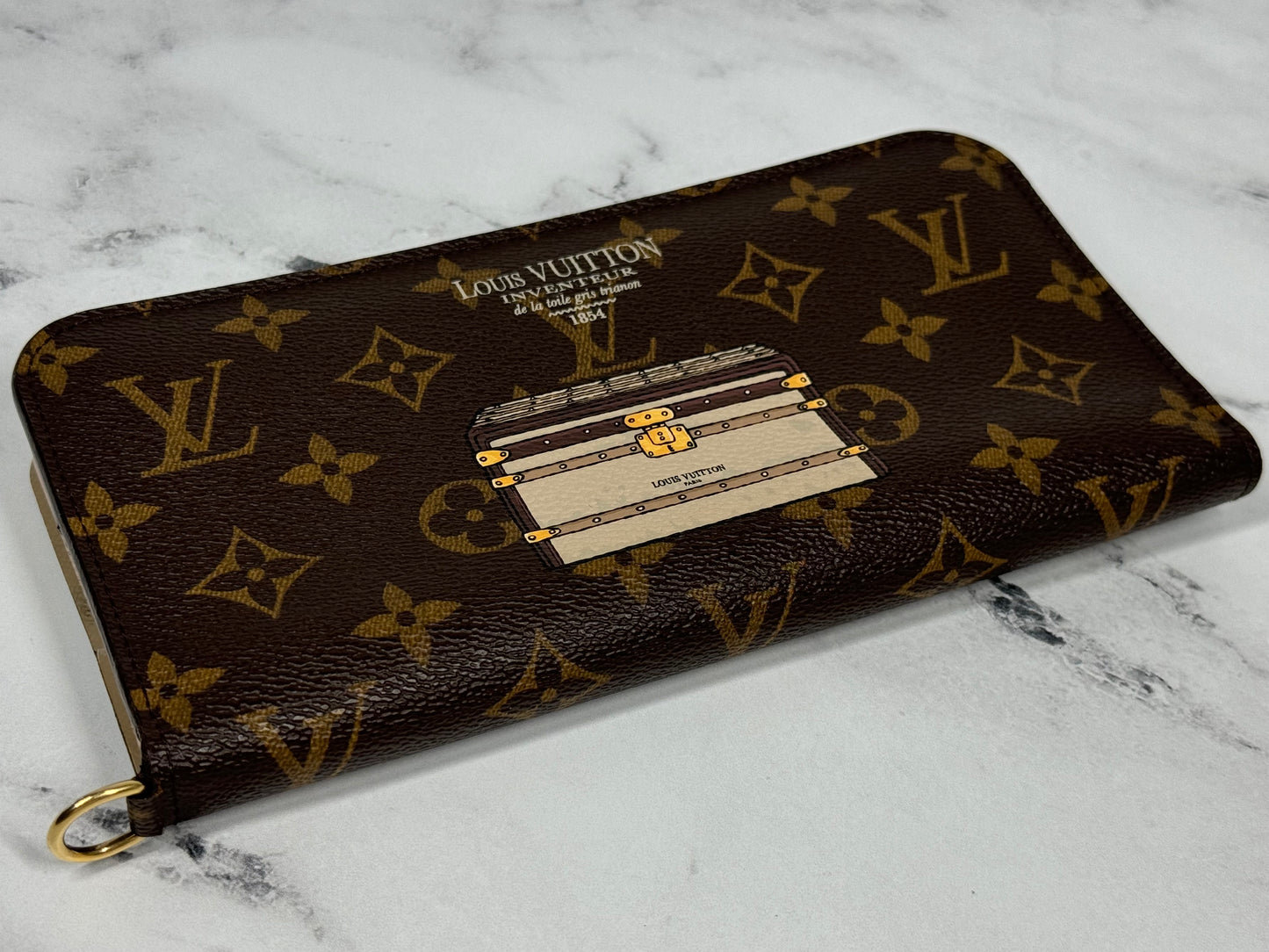 Louis Vuitton Monogram Trunks and Locks Insolite Wallet