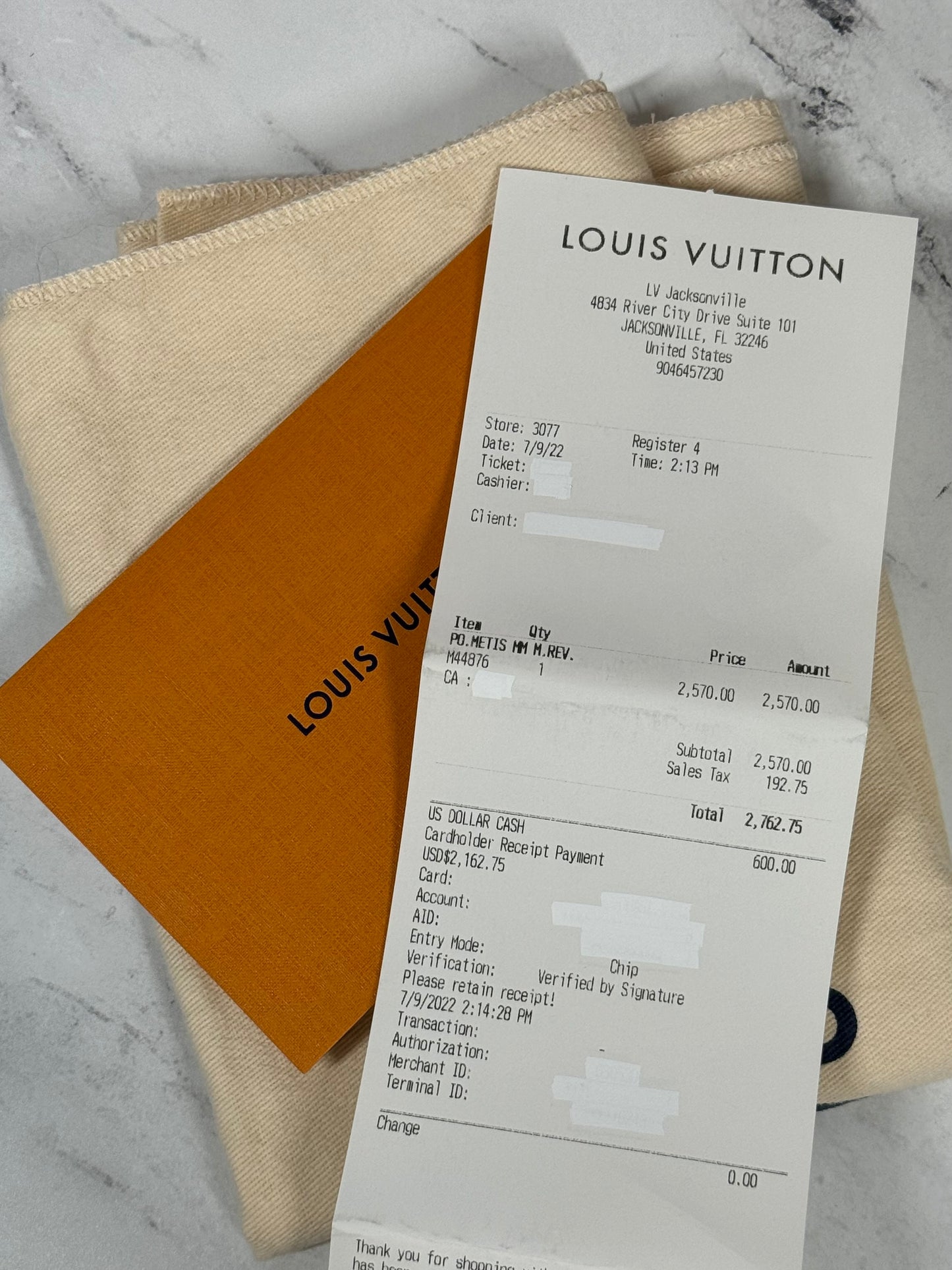 Louis Vuitton Reverse Monogram Pochette Métis