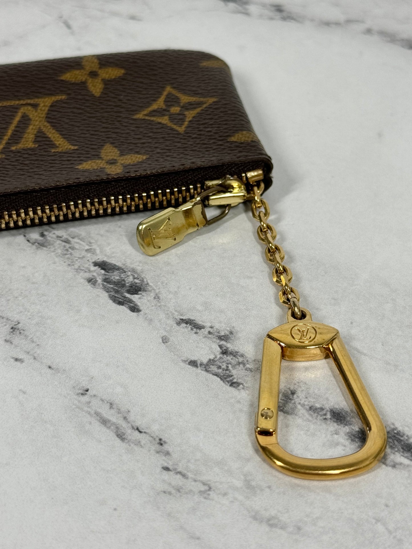 Louis Vuitton Vintage Monogram Key Pouch