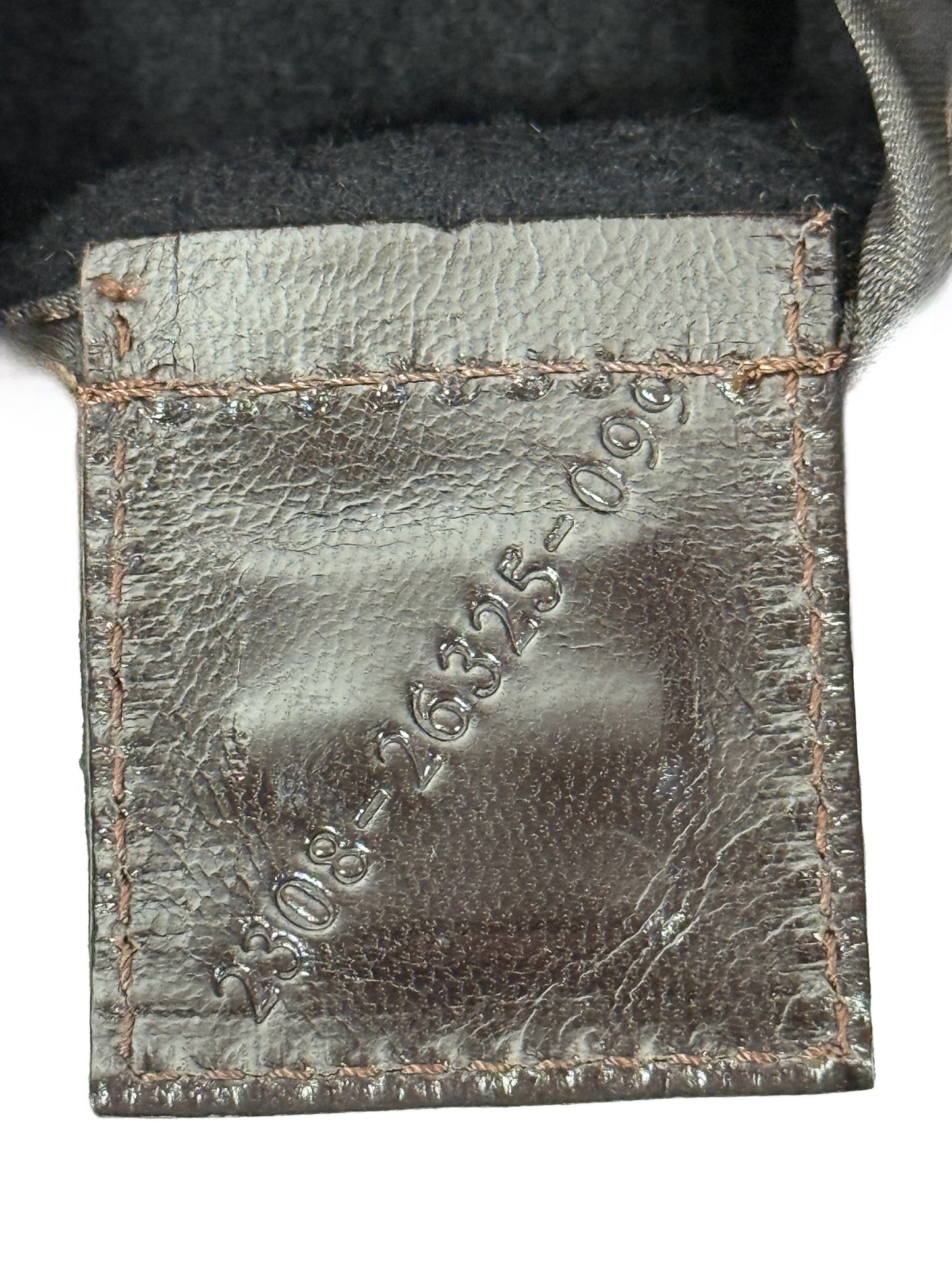 Fendi Vintage Brown Zucca Monogram Knit Wool Mamma Baguette Shoulder Bag