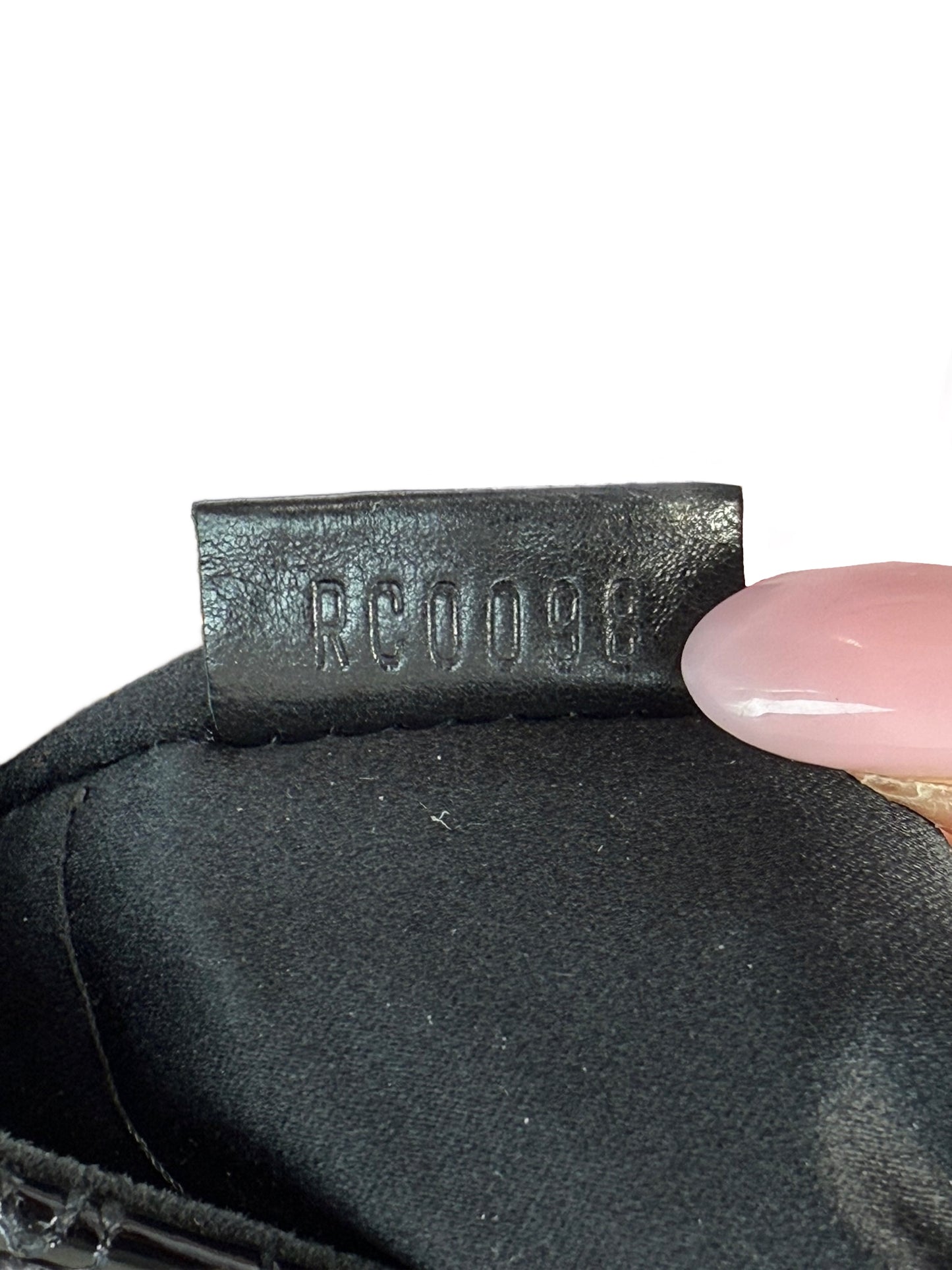 Louis Vuitton 2008 Black Embossed Suede Monogram Motard After Dark Clutch