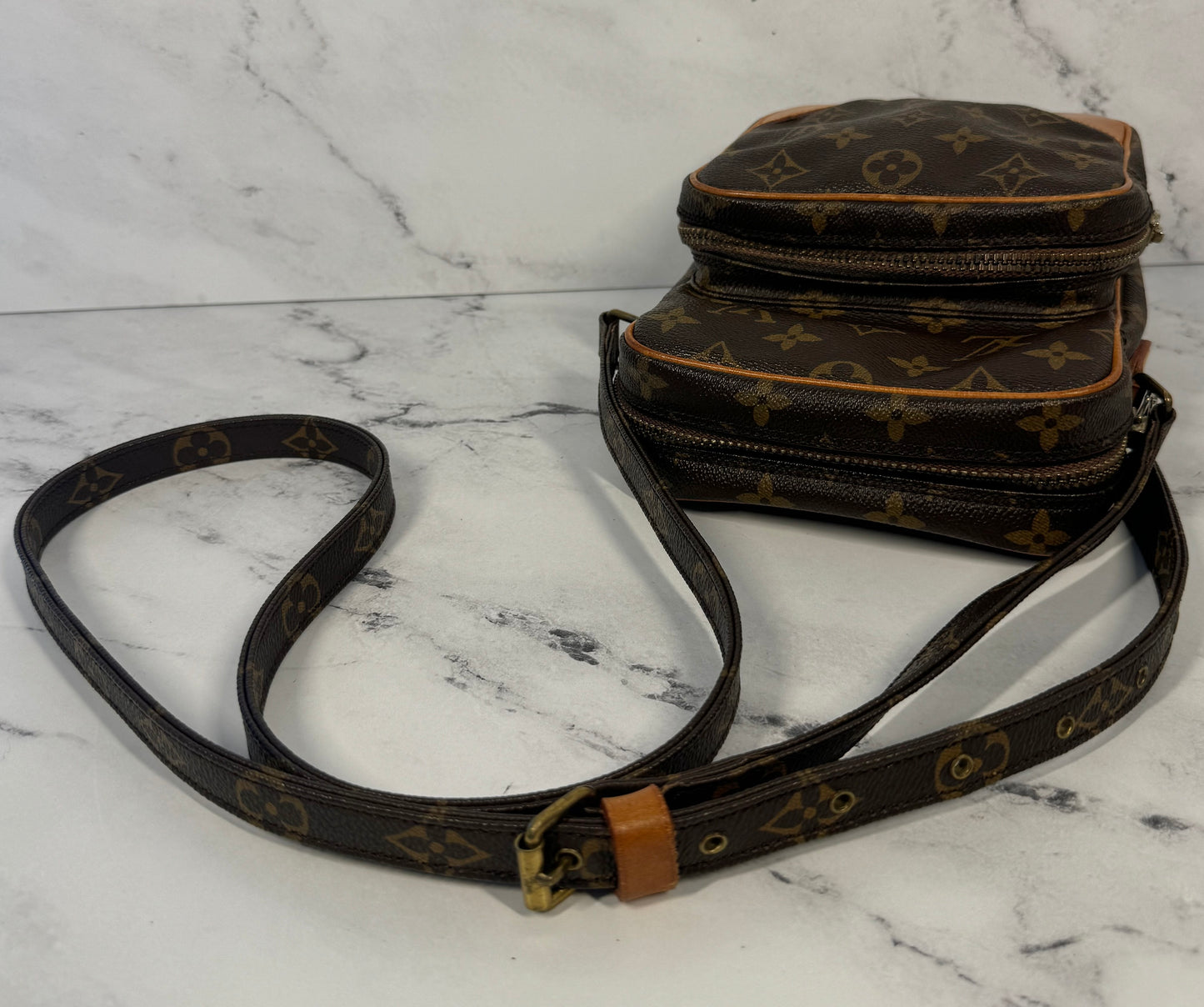 Louis Vuitton Vintage 1984 Monogram Amazon Shoulder Crossbody Bag