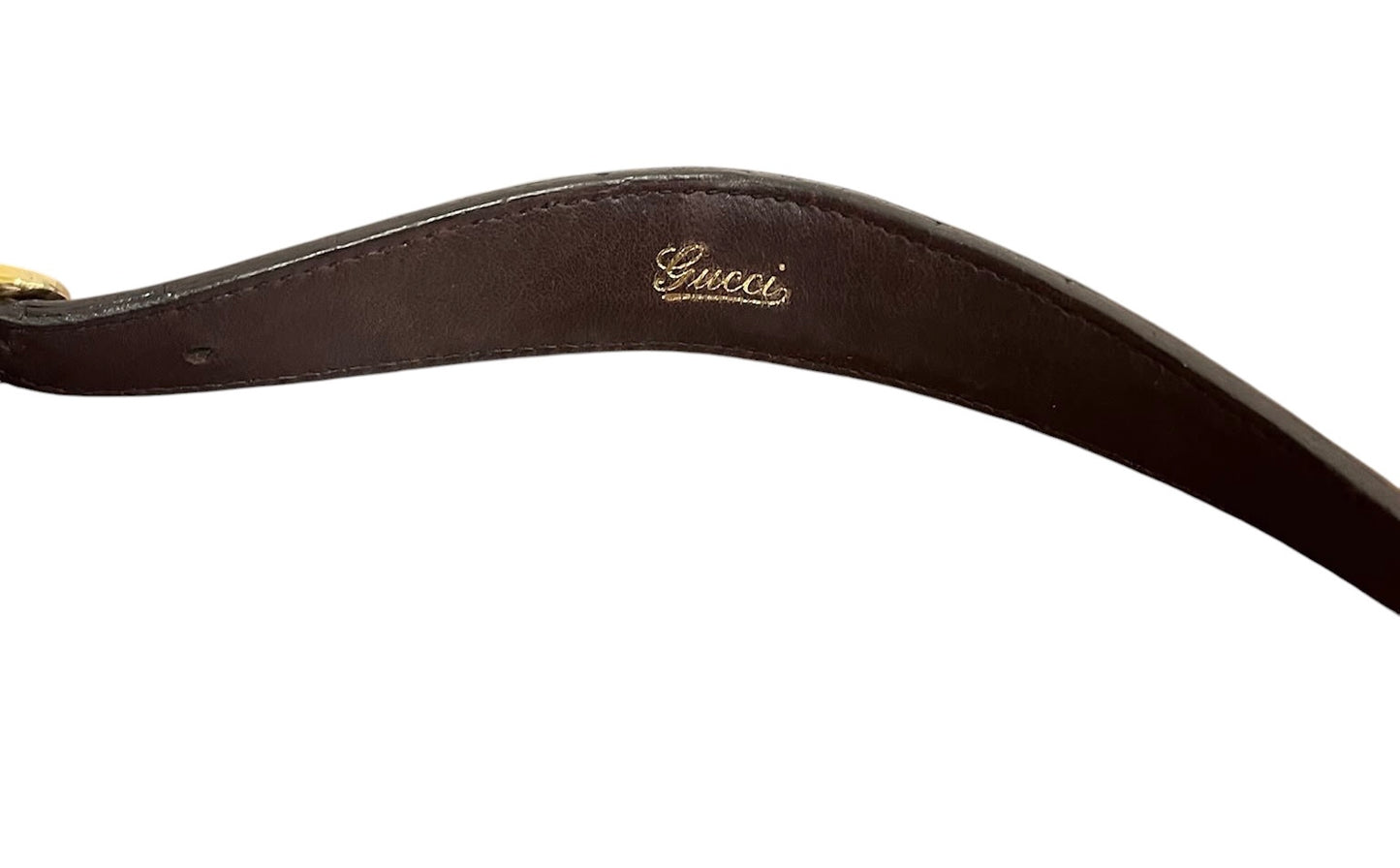 Gucci Vintage Dark Brown GG Monogram Embossed Lambskin Leather XL Jackie O Hobo Shoulder Bag