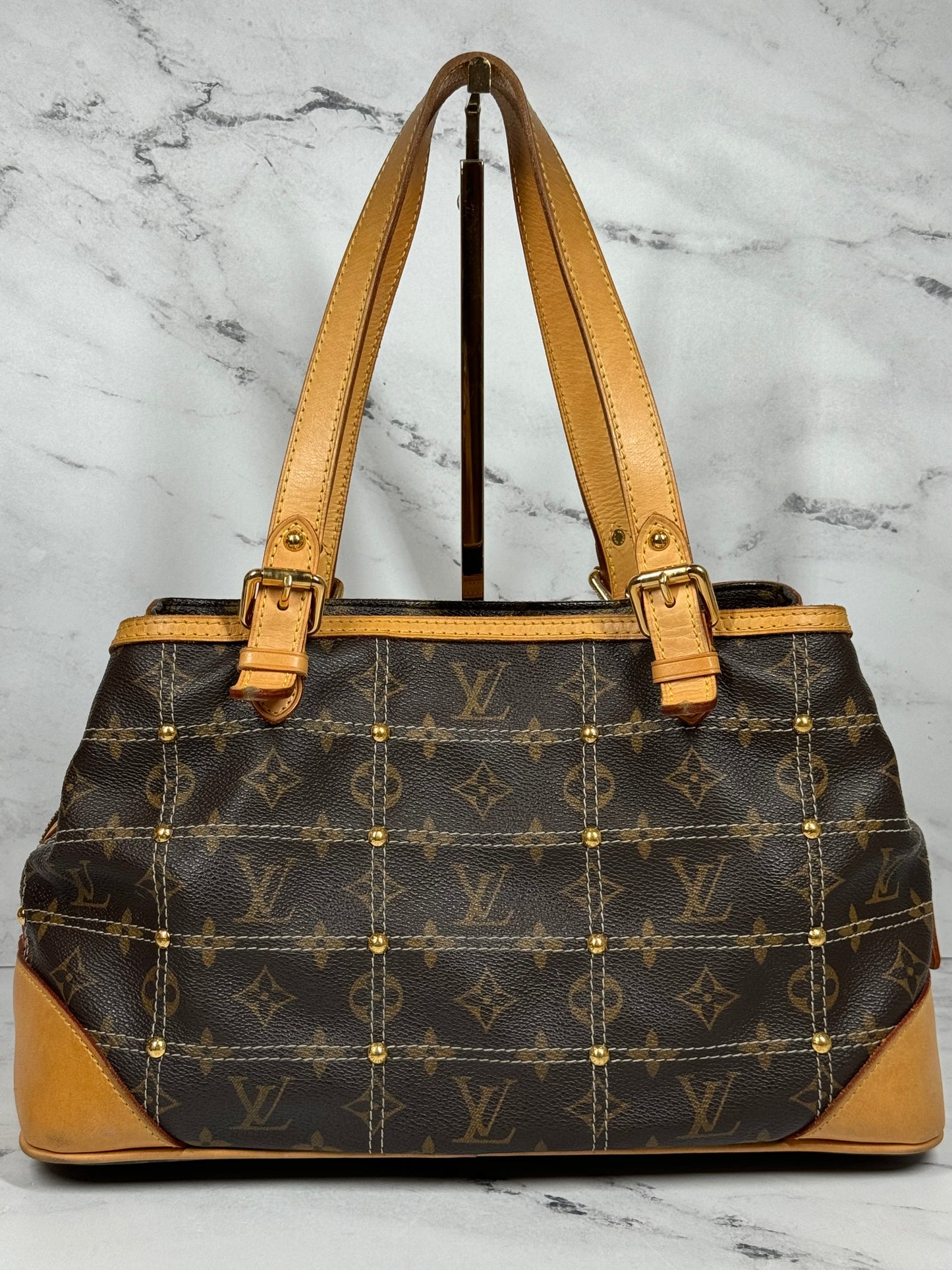 Louis Vuitton Vintage 2006 Monogram Riveting Shoulder Bag