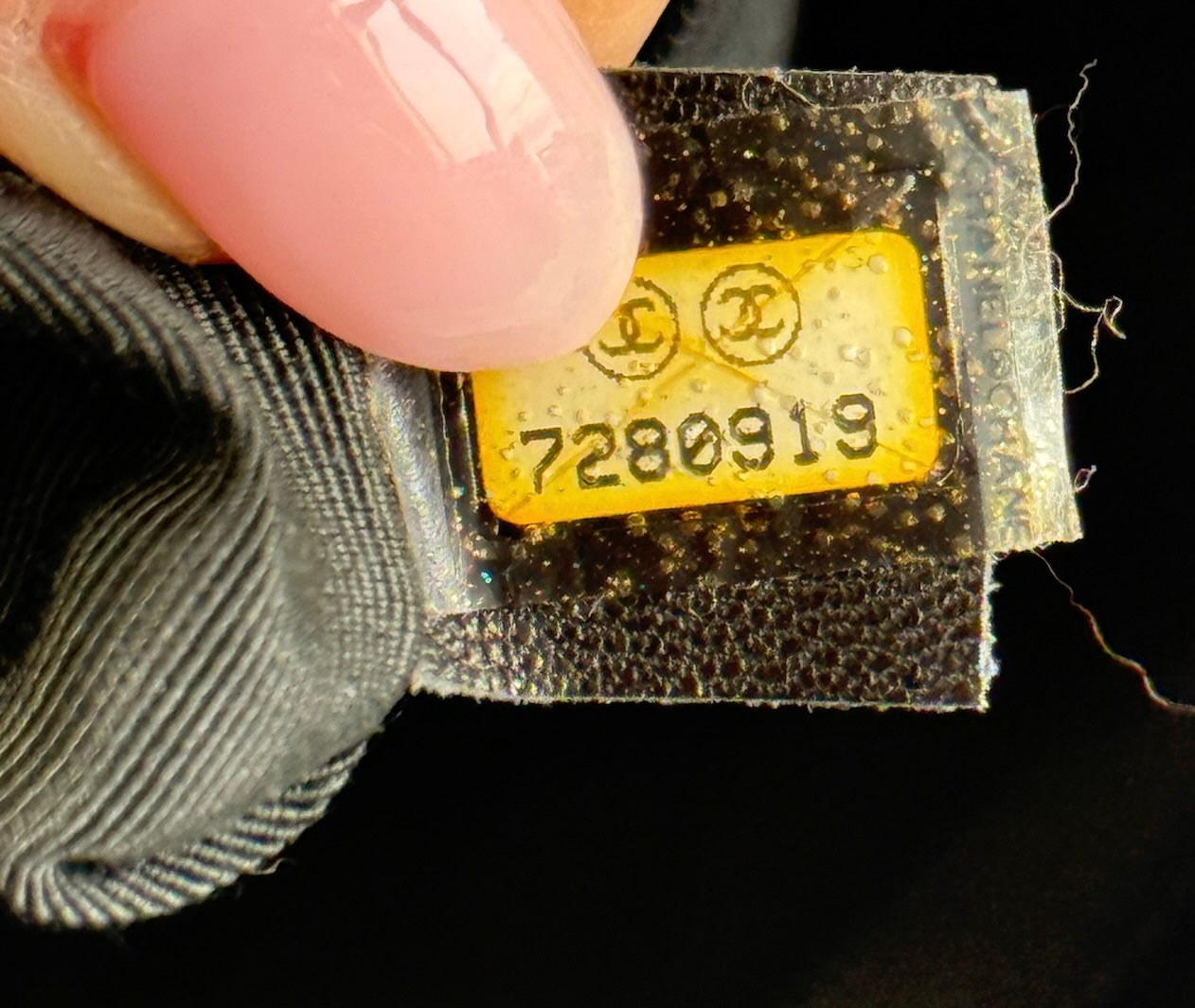 Chanel Vintage 00s Black Chocolate Bar Quilted Lambskin Small Bucket Shoulder Bag