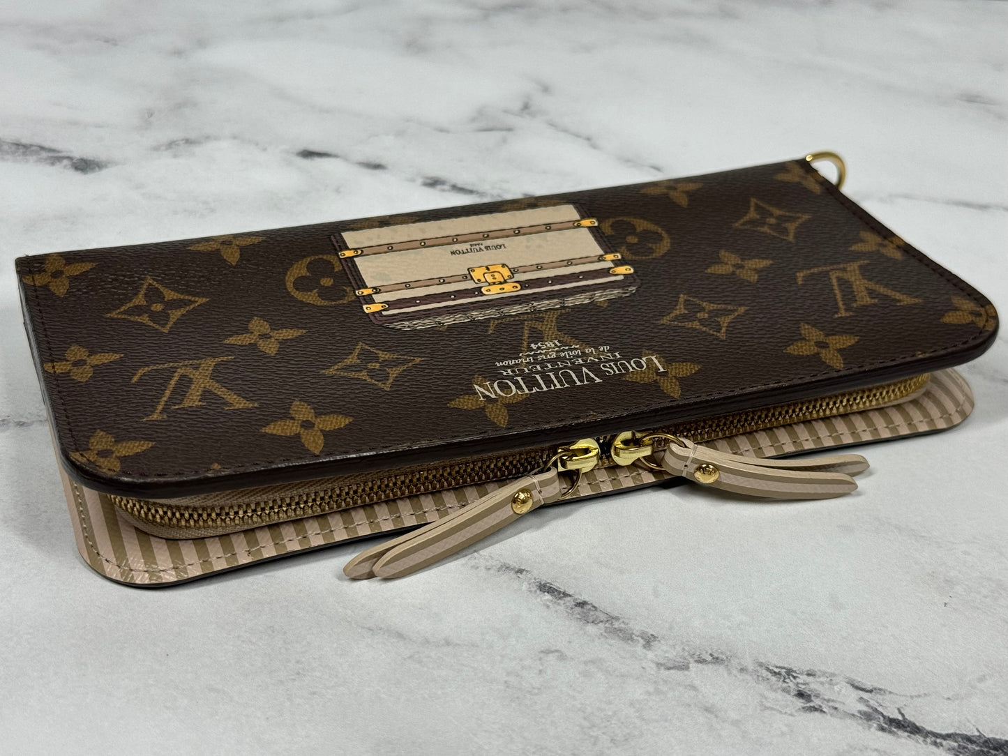 Louis Vuitton Monogram Trunks and Locks Insolite Wallet