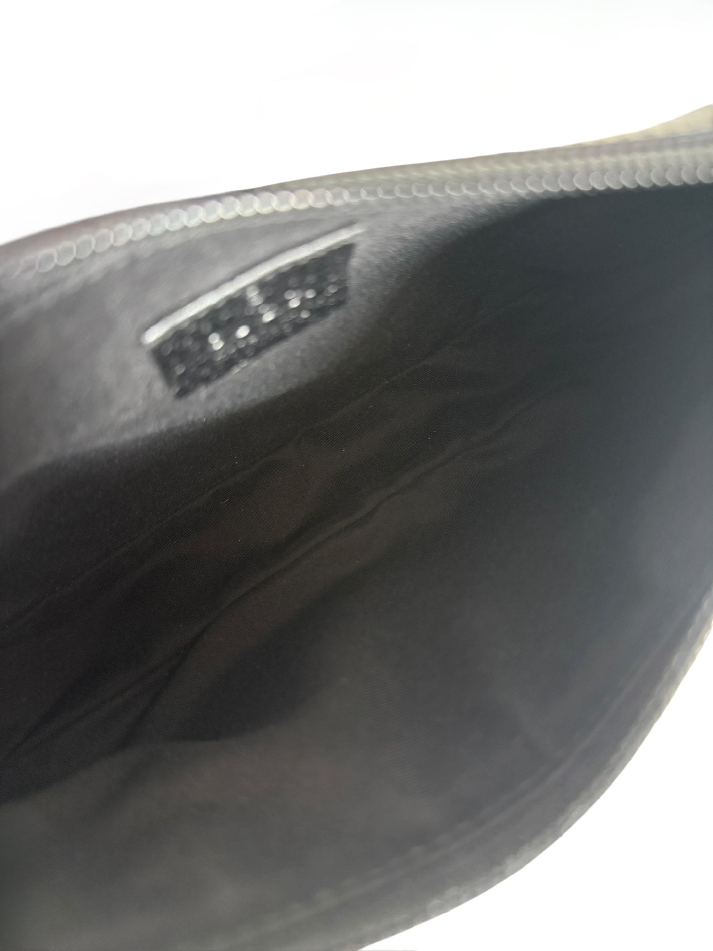 Gucci Vintage Black GG Monogram Mini Charmy Shoulder Pochette Bag