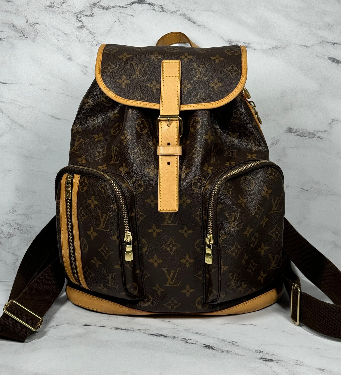 Louis Vuitton Vintage 2006 Monogram Bosphore Backpack