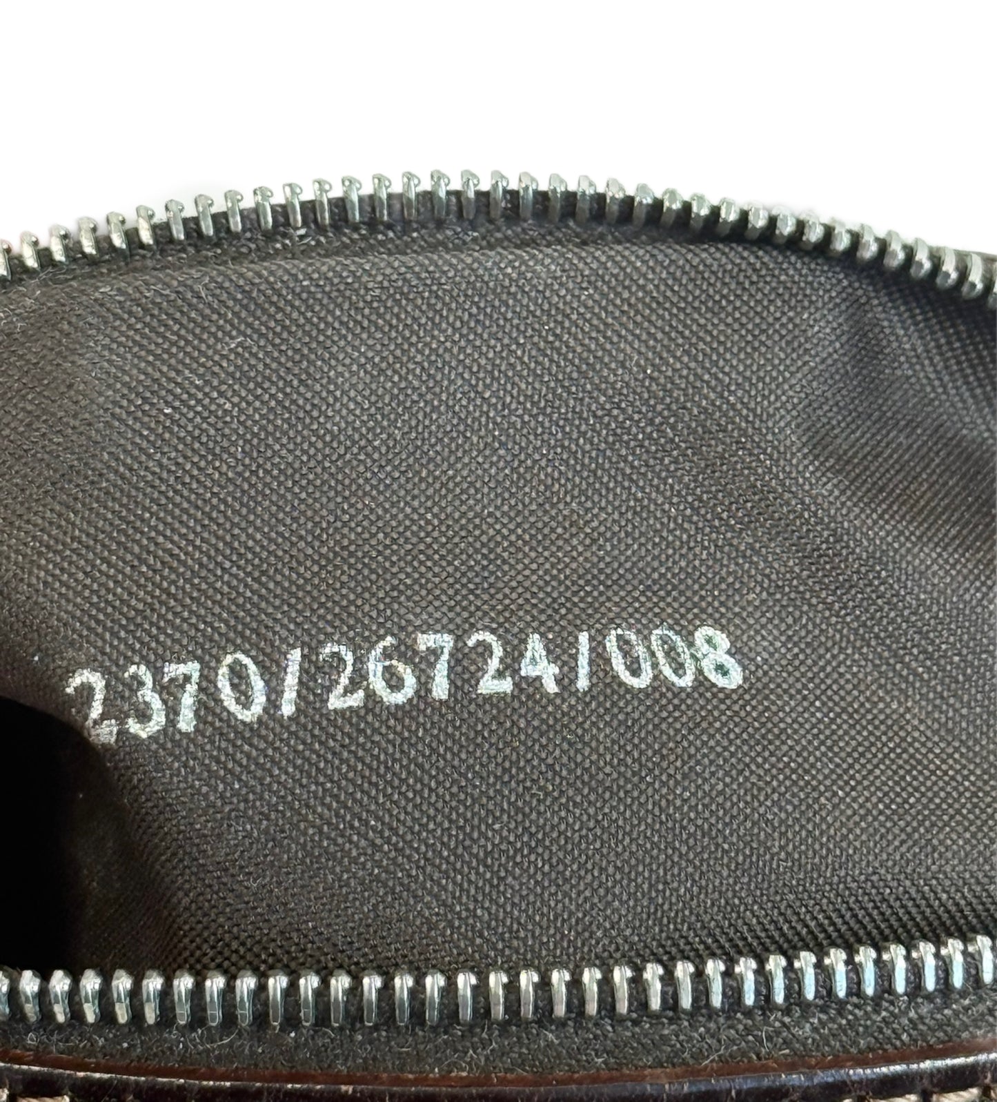 Fendi Vintage Brown Animal Print Pony Hair Half Moon Mini Shoulder Baguette Bag