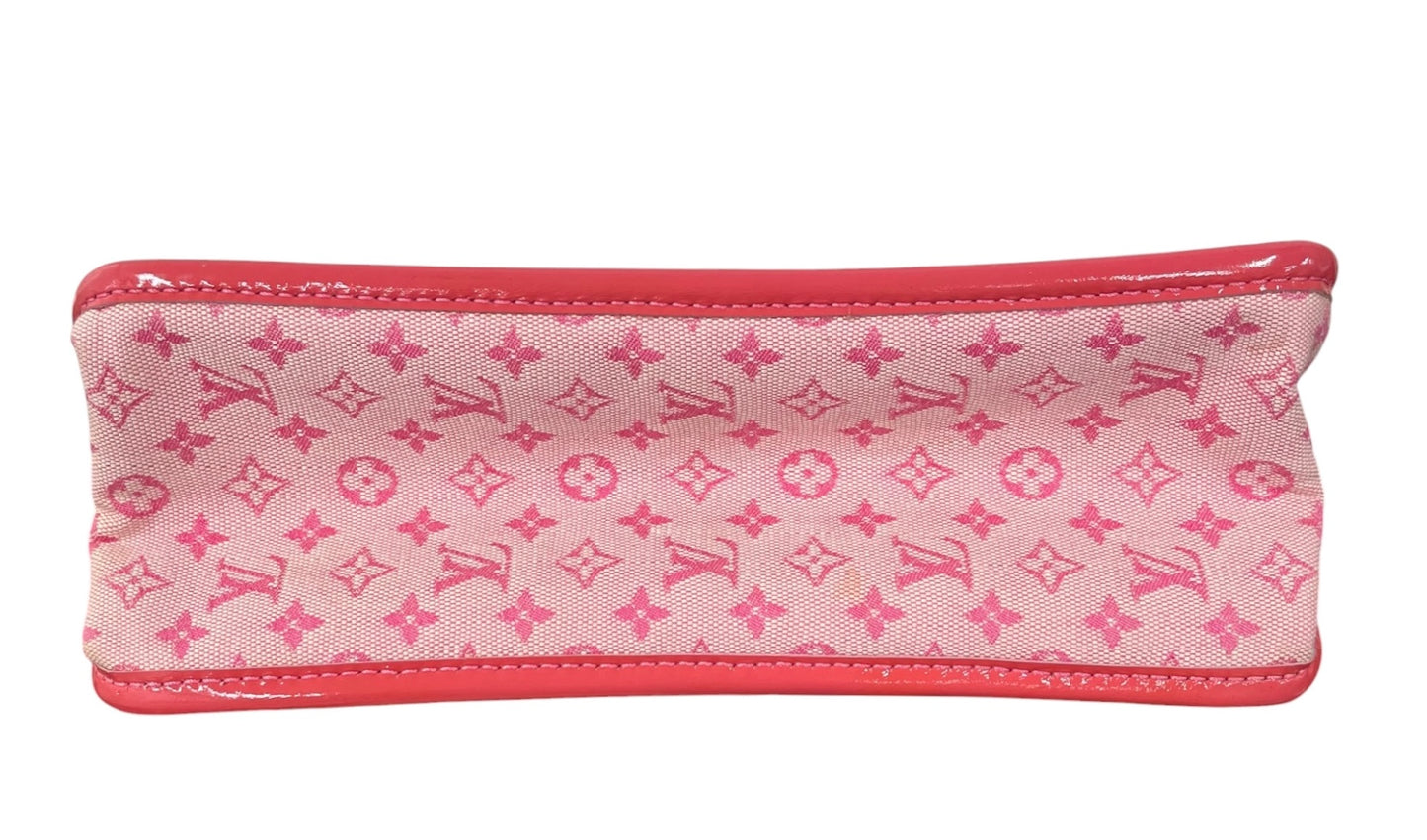 Louis Vuitton Vintage 2004 Pink Mini Lin Monogram Kathleen Shoulder Bag