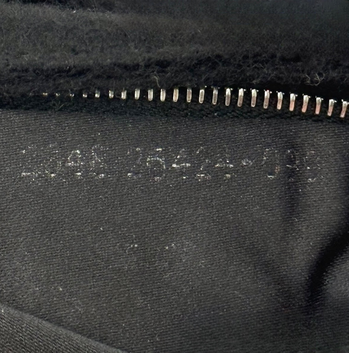 Fendi Vintage Black Felt Shoulder Baguette Bag