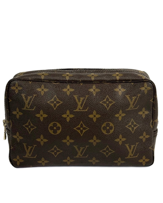 Louis Vuitton Vintage Monogram Trousse 23 Toiletry Pouch Cosmetic Bag