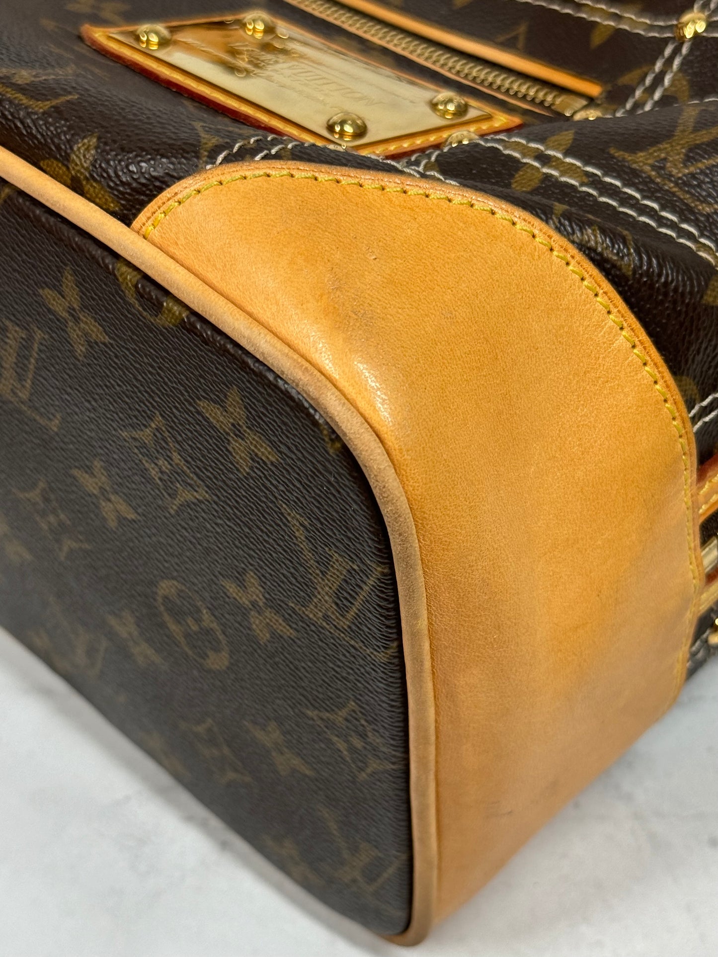 Louis Vuitton Vintage 2006 Monogram Riveting Shoulder Bag