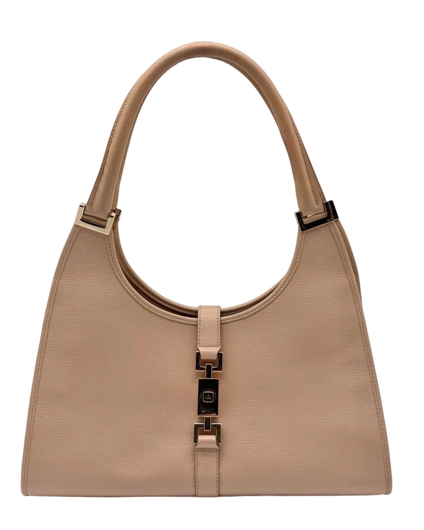 Gucci Vintage Baby Pink Bardot Medium Jackie Shoulder Bag