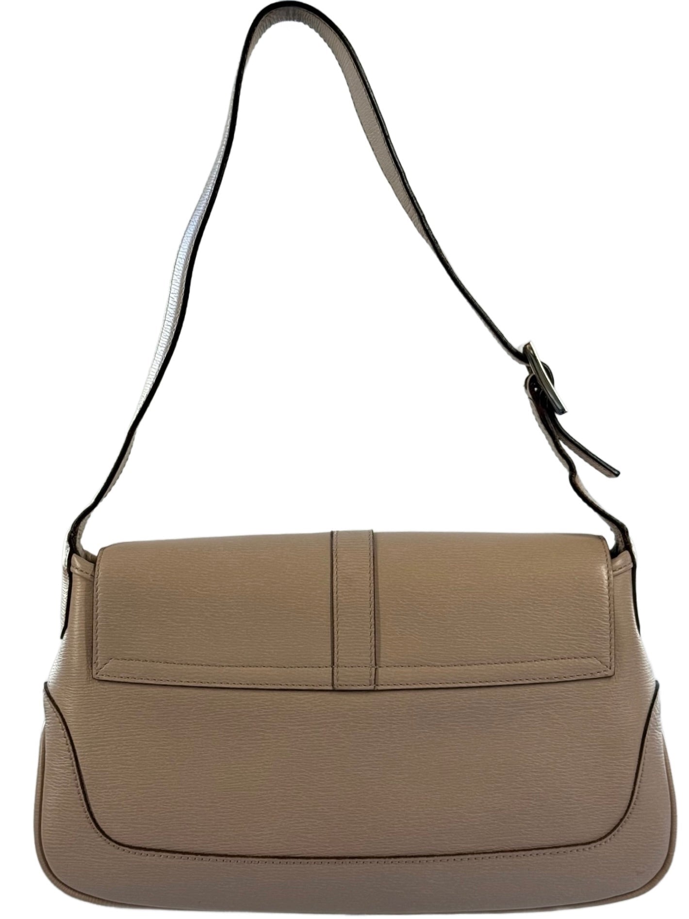 Gucci Vintage Light Pink Leather Shoulder Flap Jackie Bag