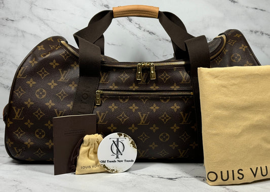 Louis Vuitton Monogram Neo Eole Rolling Duffle Luggage Bag 55