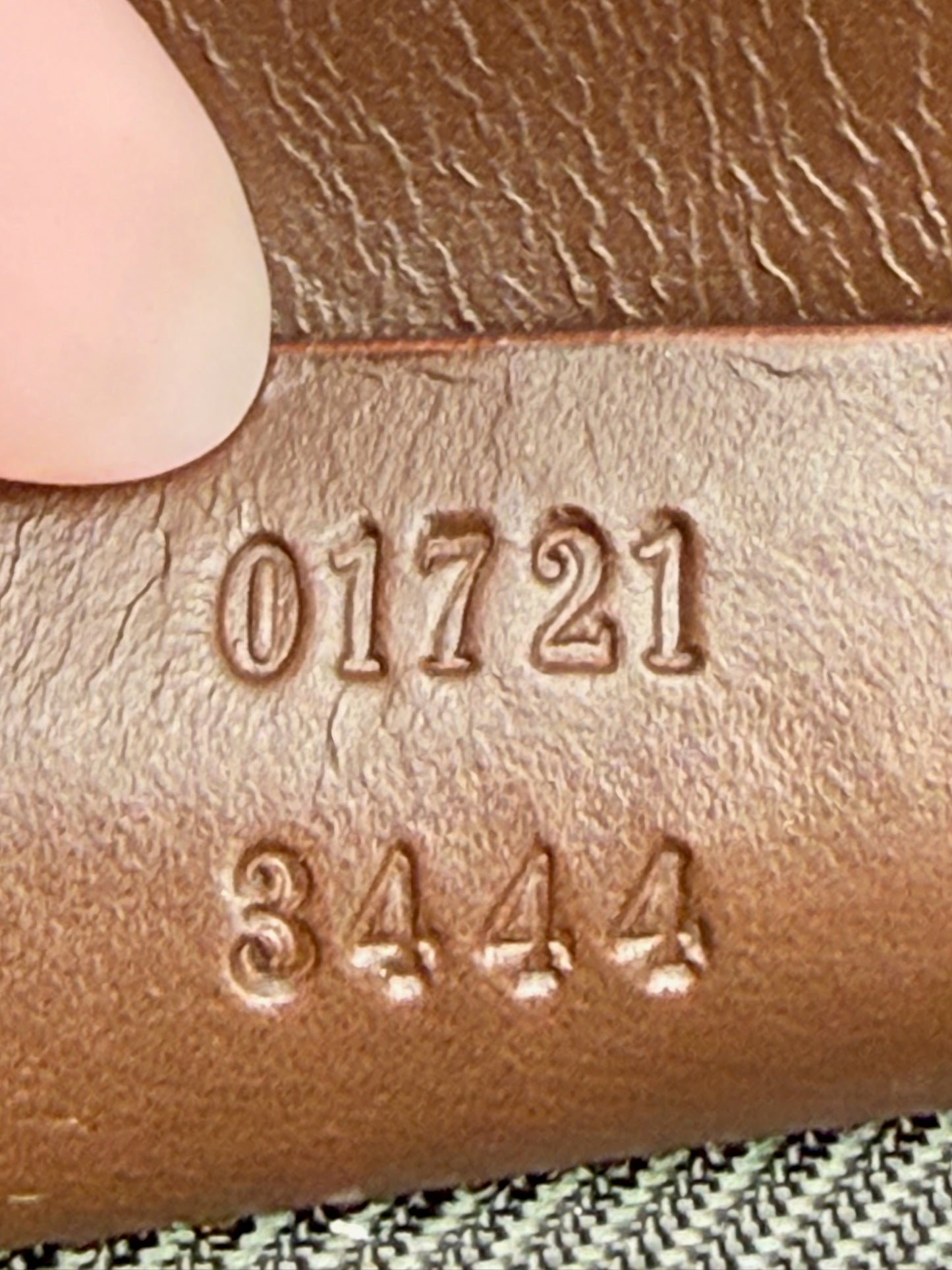 Gucci Vintage Brown GG Monogram Small Jackie Shoulder Bag
