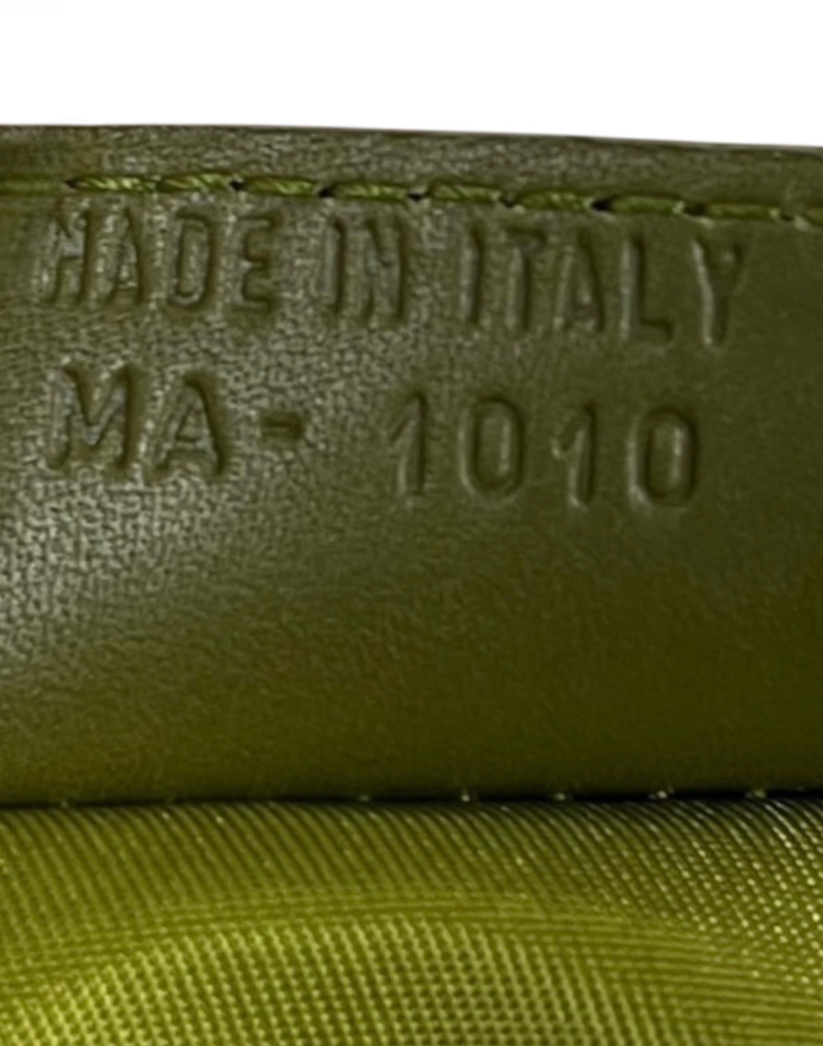 Dior Vintage 2000 Lime Green Suede Mallice Shoulder Bag