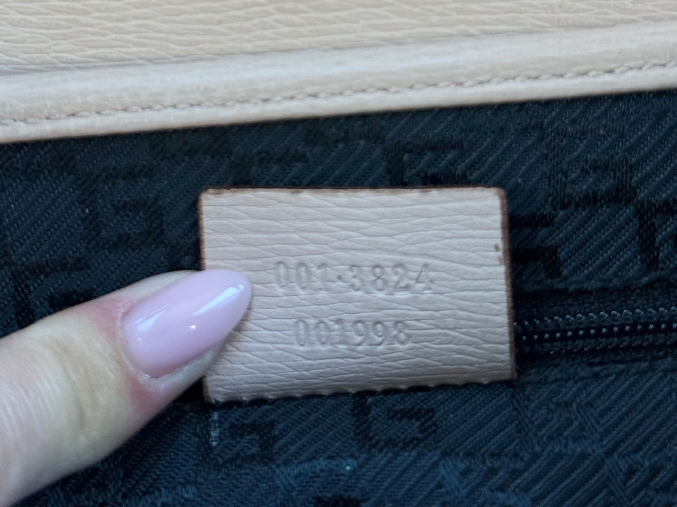 Gucci Vintage Light Pink Leather Shoulder Flap Jackie Bag