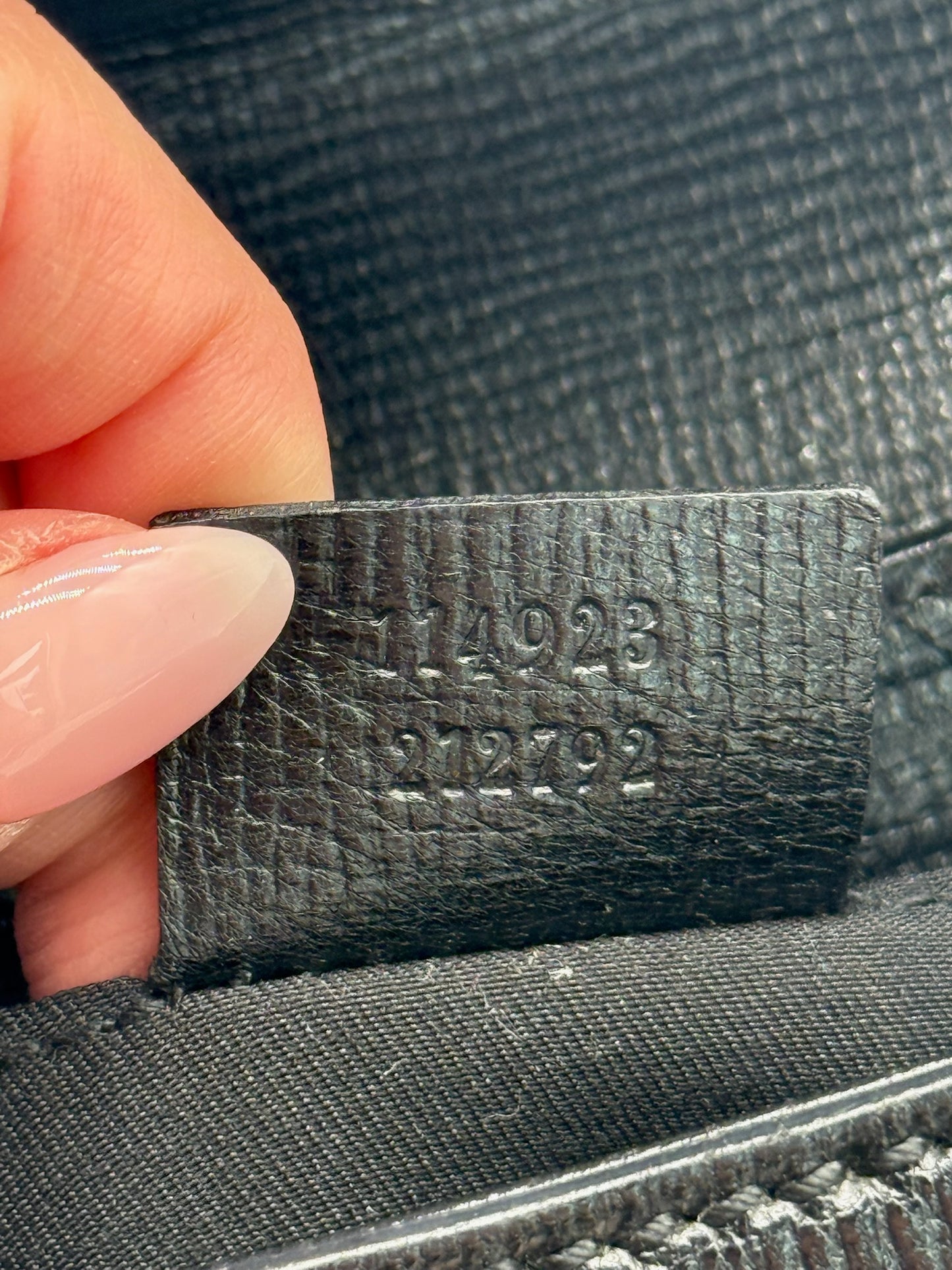 Gucci Vintage Black Leather Small Horsebit Shoulder Clutch Bag