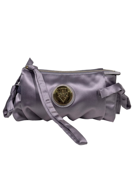 Gucci Vintage Lilac Purple Hysteria Wristlet Clutch Bag
