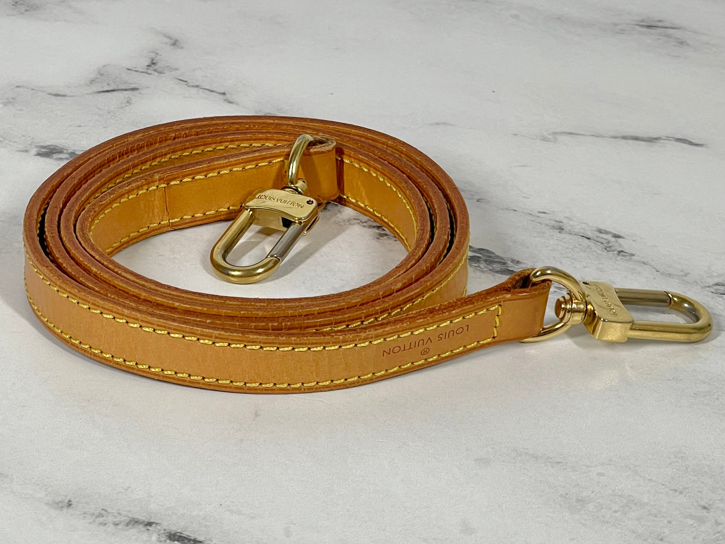 Louis Vuitton Vachetta Leather Shoulder Crossbody Strap