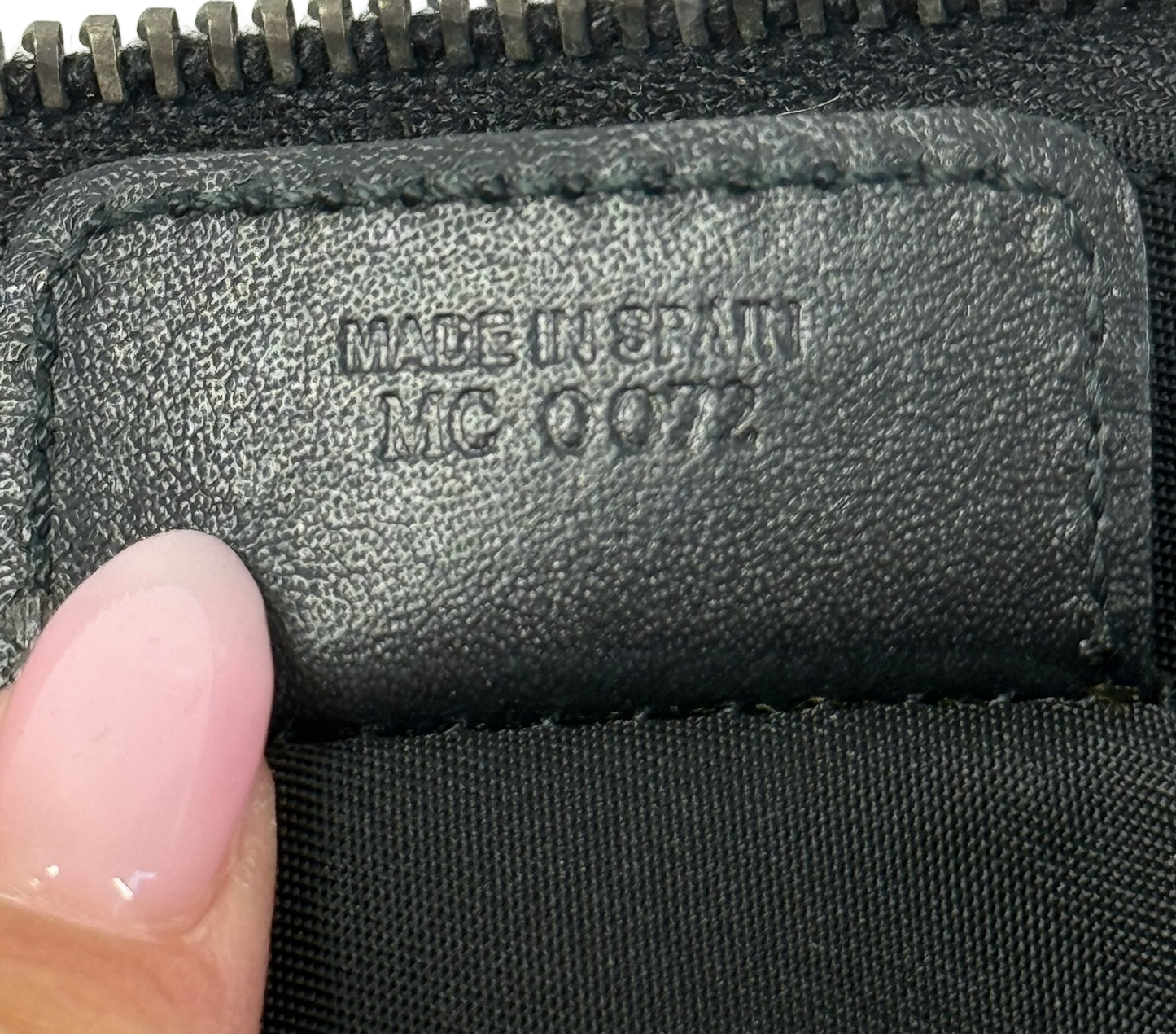 Dior Vintage 2002 Black Trotter Monogram Mini Saddle Pochette Shoulder Bag