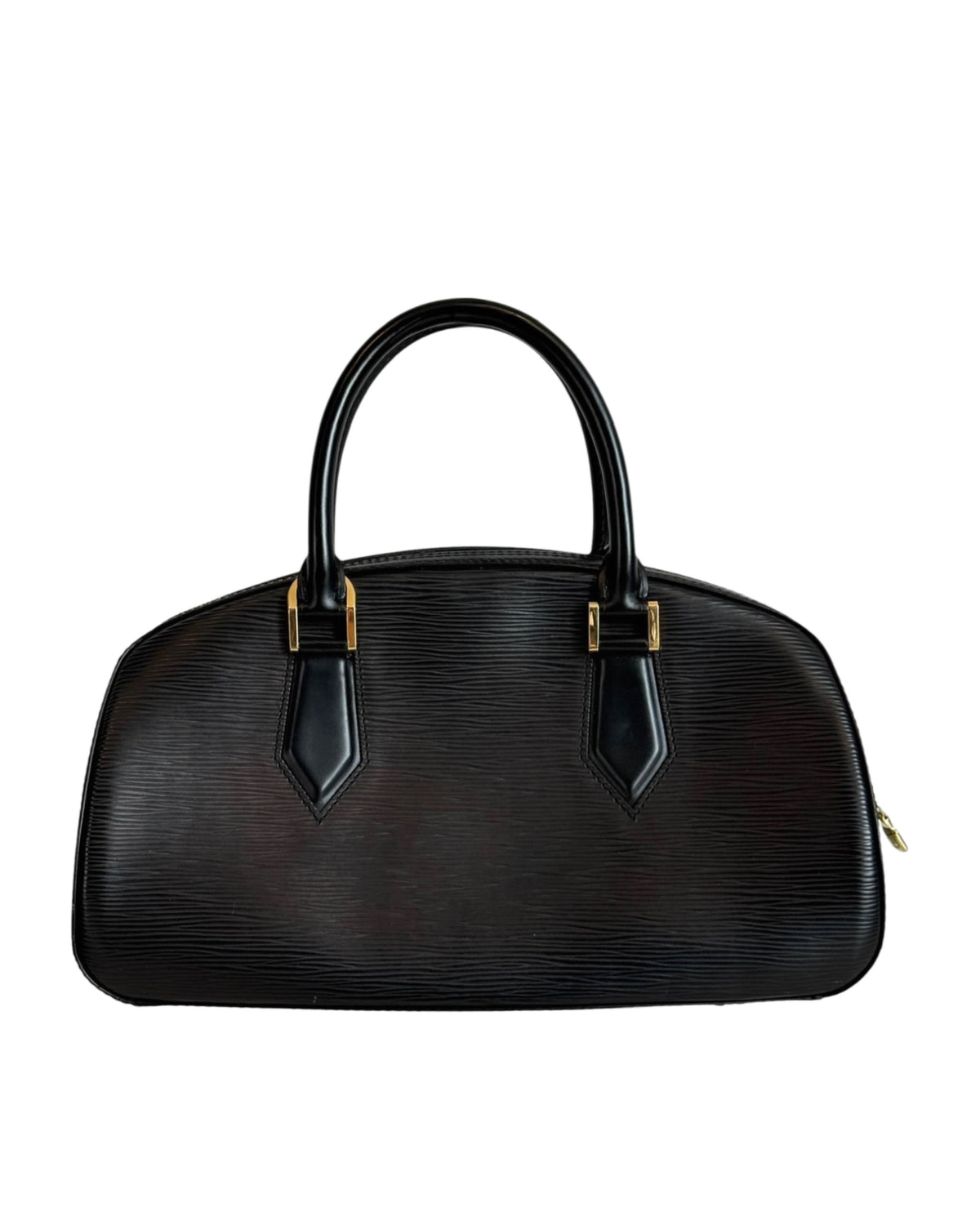 Louis Vuitton Vintage 2002 Black Epi Leather Jasmin Top Handle Bag