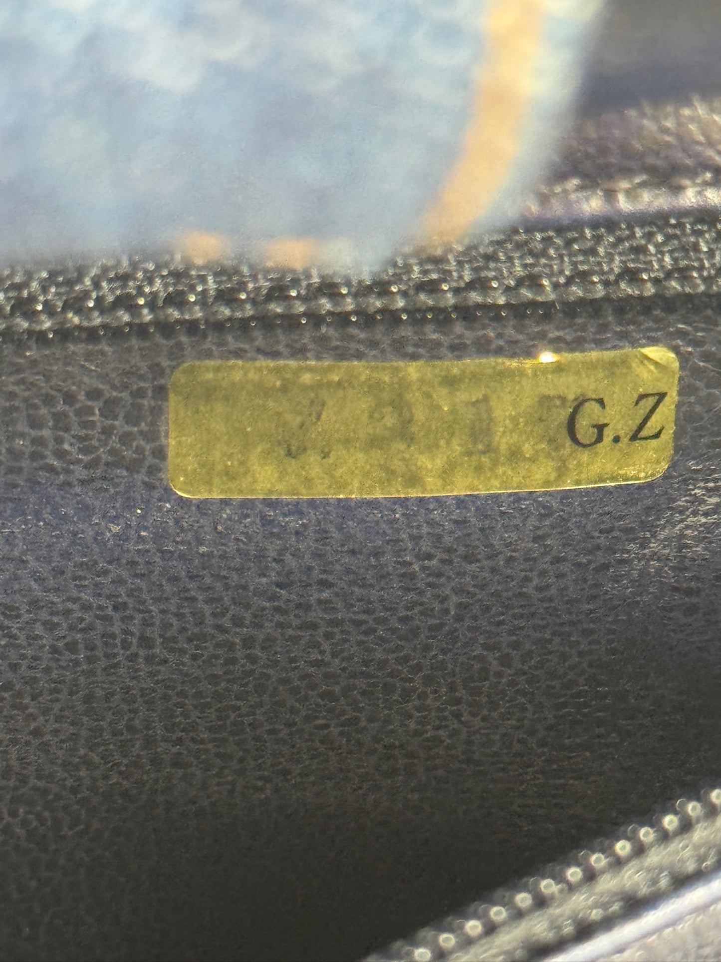 Chanel Vintage 90s Denim CC Top Handle Vanity Case w Shoulder Crossbody Strap