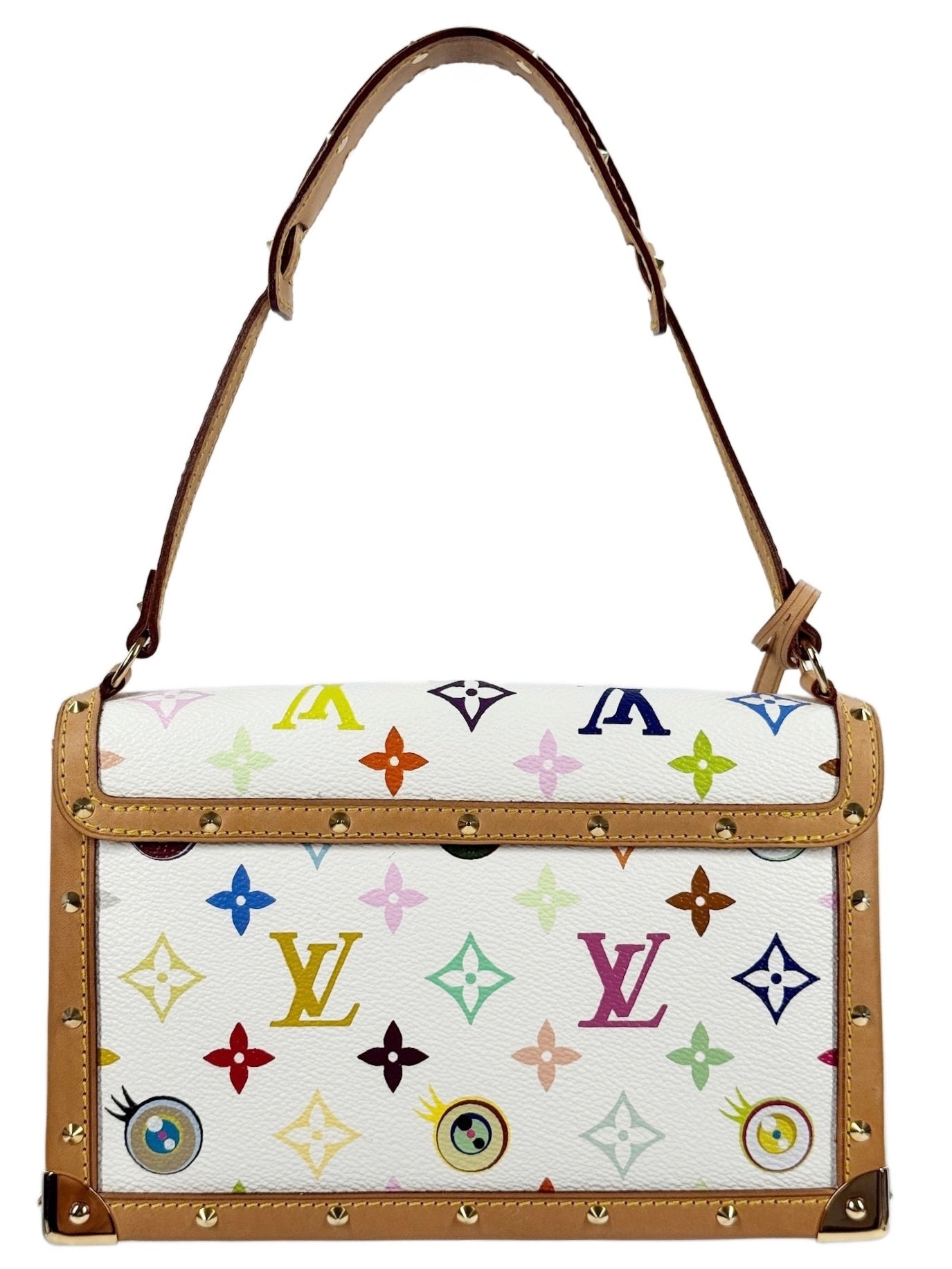 Louis Vuitton Vintage 2003 Takashi Murakami Multicolor Monogram