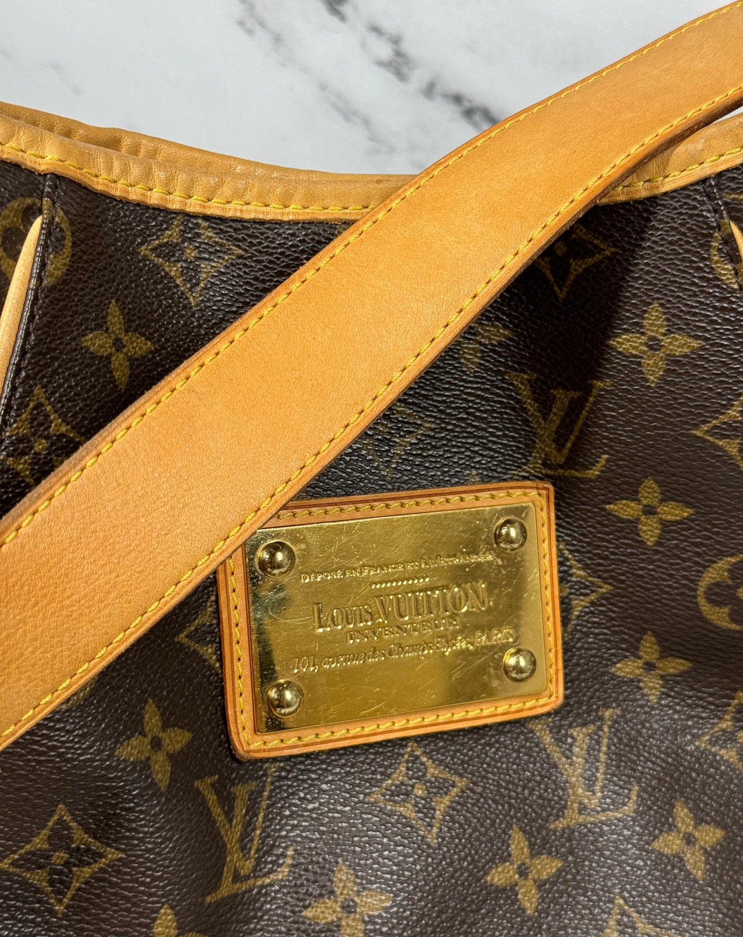 Louis Vuitton Monogram Galliera GM Hobo Shoulder Bag