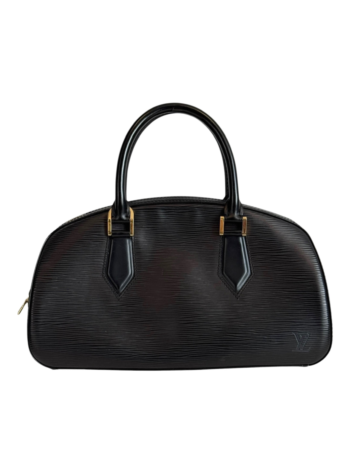 Louis Vuitton Vintage 2002 Black Epi Leather Jasmin Top Handle Bag