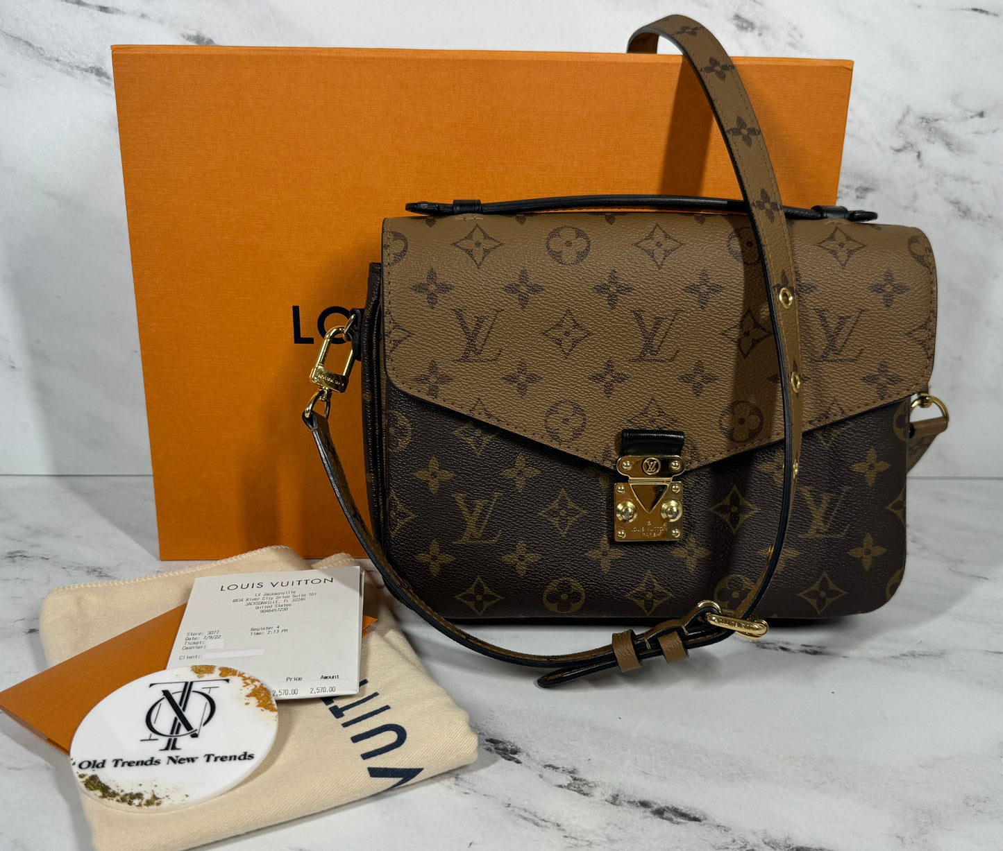 Louis Vuitton Reverse Monogram Pochette Métis