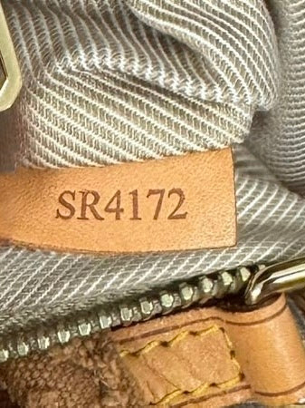 Louis Vuitton 2013 Cruise Collection Stone Beige Denim Monogram Neverfull MM Shoulder Tote Bag